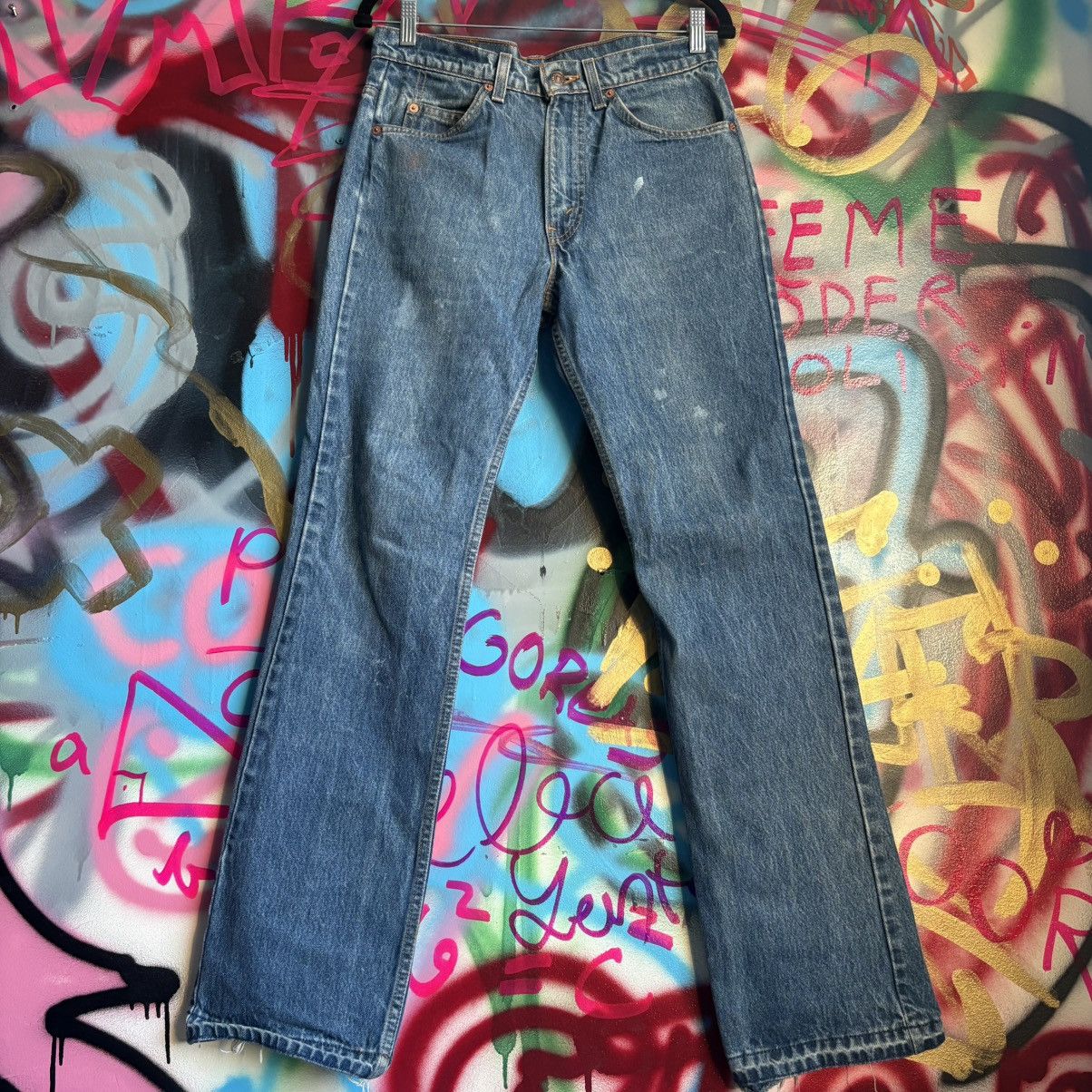 Levi's Vintage Levi’s 517 Orange Tab Light Wash Jeans Size 30 Size US 30 / EU 46 - 1 Thumbnail