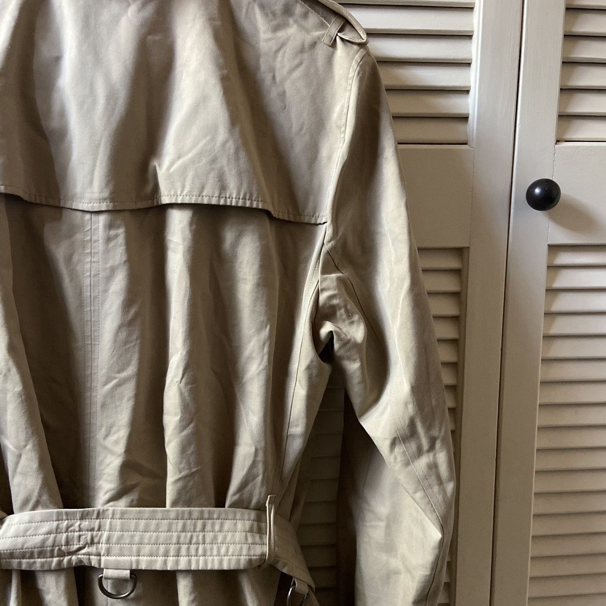 Burberry × Burberry Prorsum Burberry London Trench Coat Python Skin Collar Brown Tan Size US L / EU 52-54 / 3 - 12 Thumbnail