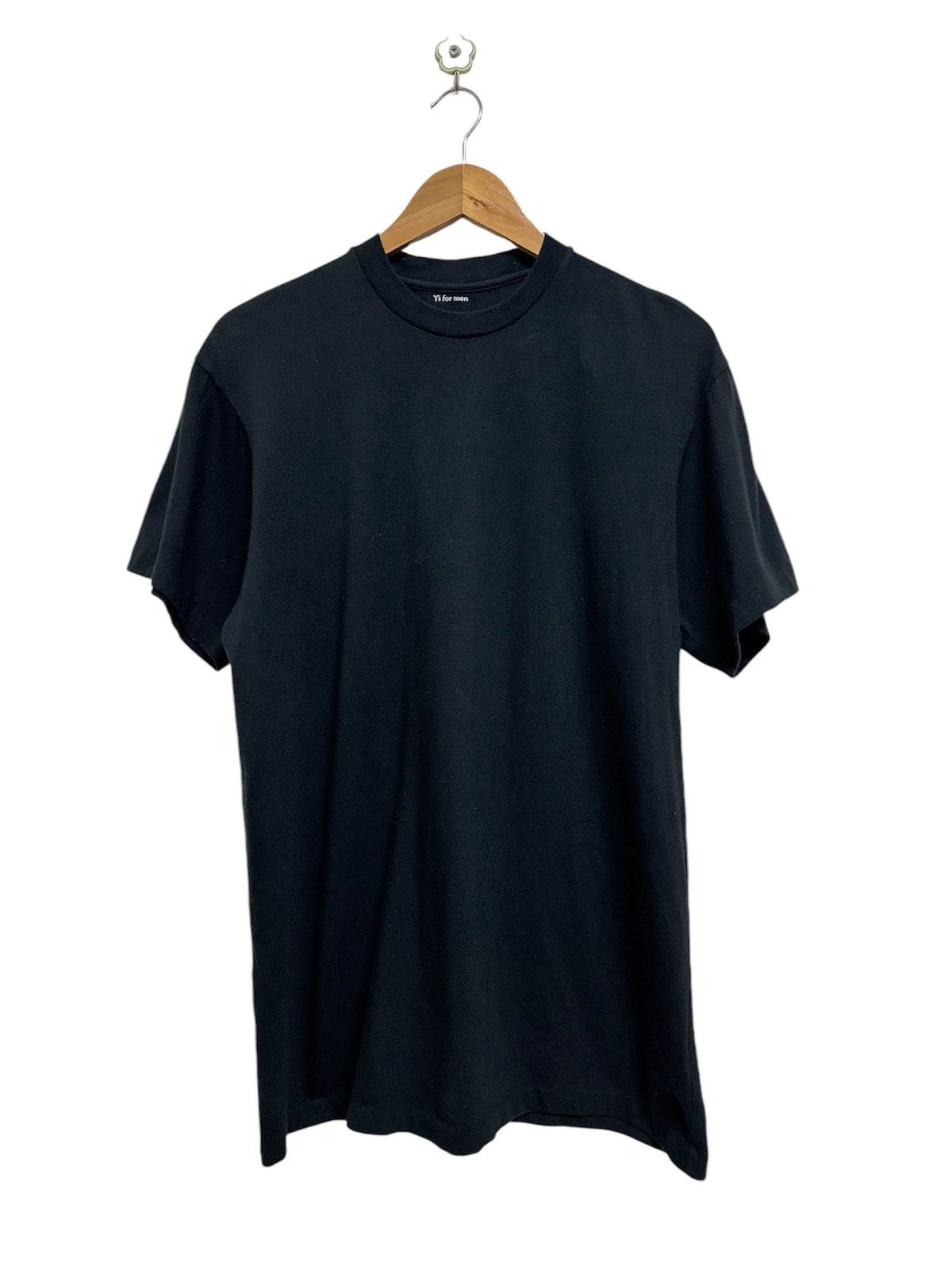 Y's for Men Y’s For Men Yohji Yamamoto Plain Black Tshirt Size US M / EU 48-50 / 2 - 1 Thumbnail