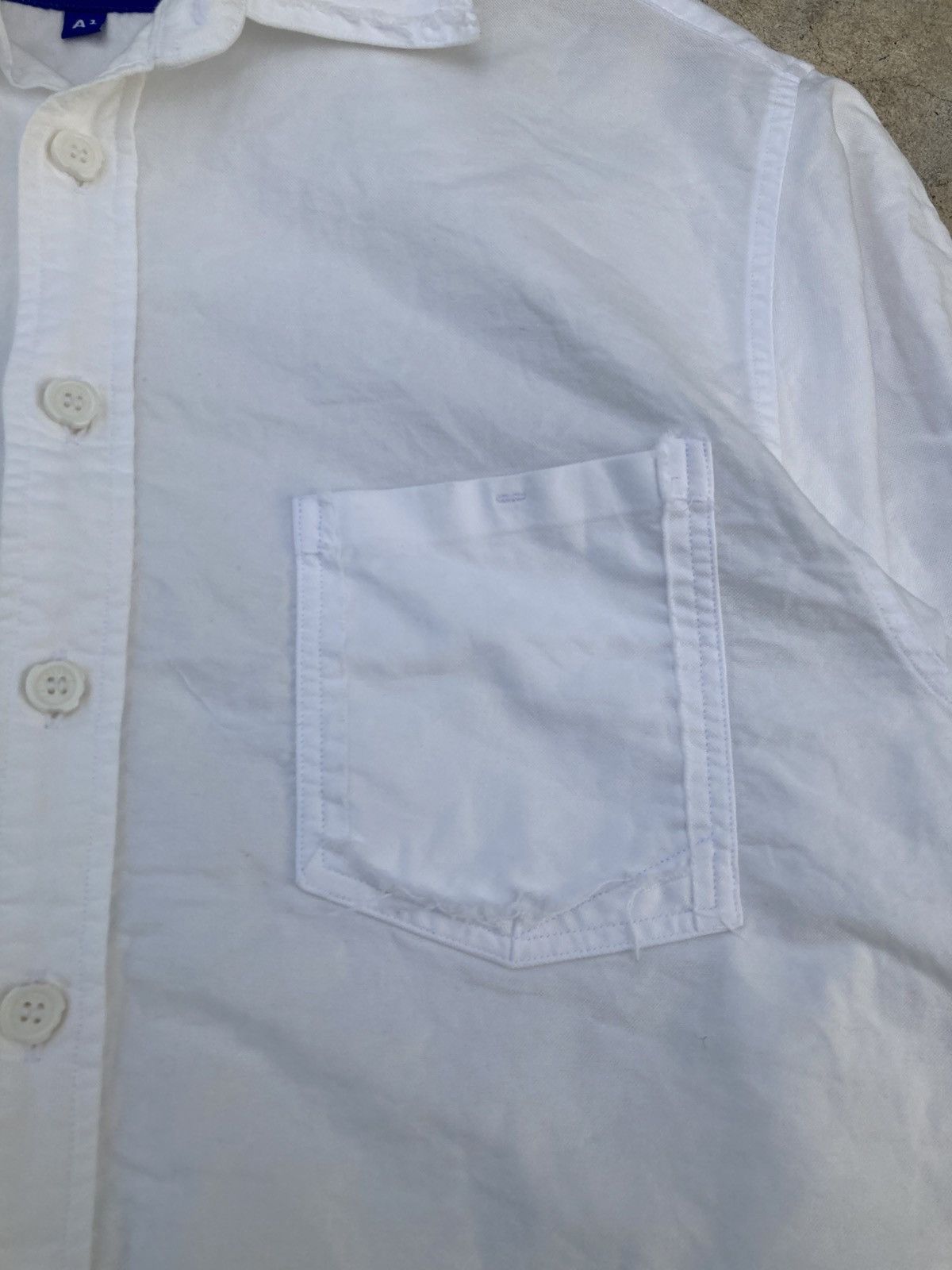 Ader Error Ader Error FW21 Cropped Cotton Shirt Size US XL / EU 56 / 4 - 4 Thumbnail