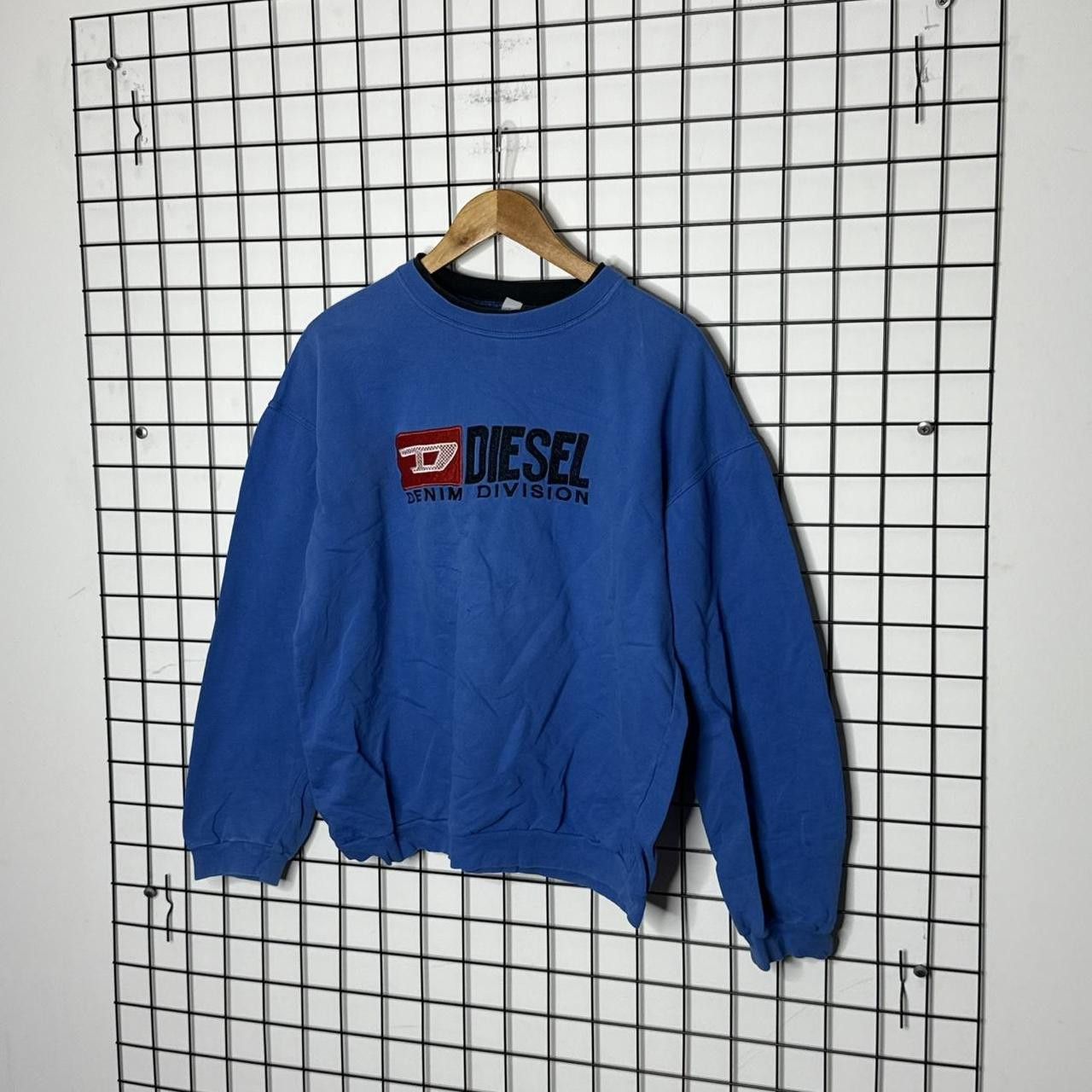 Diesel Diesel Sweatshirt Vintage 90s Blue Crewneck Size US M / EU 48-50 / 2 - 2 Thumbnail
