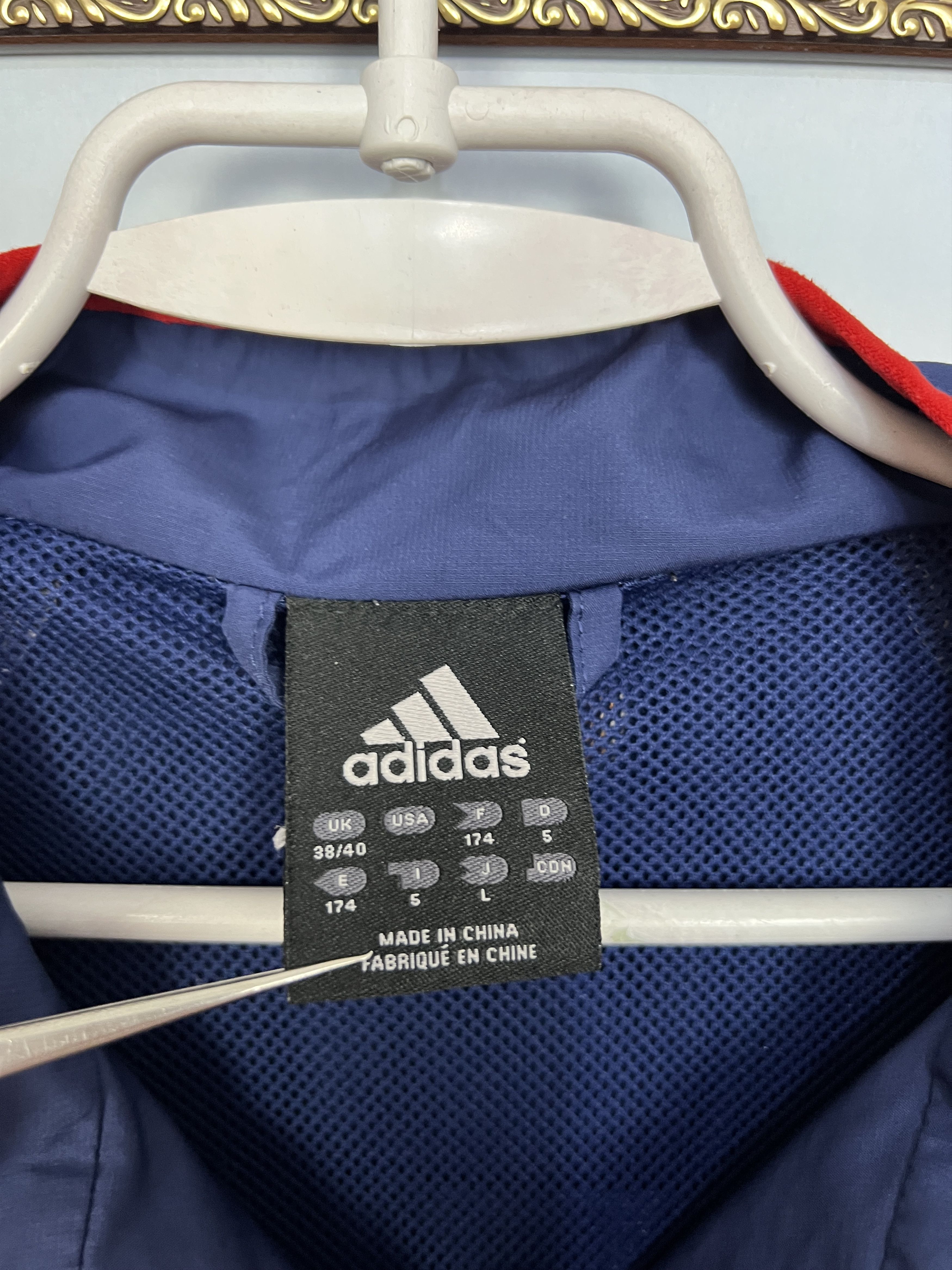 Adidas Vintage British & Irish Lions Rugby Union Track Top Jacket Size US M / EU 48-50 / 2 - 7 Thumbnail