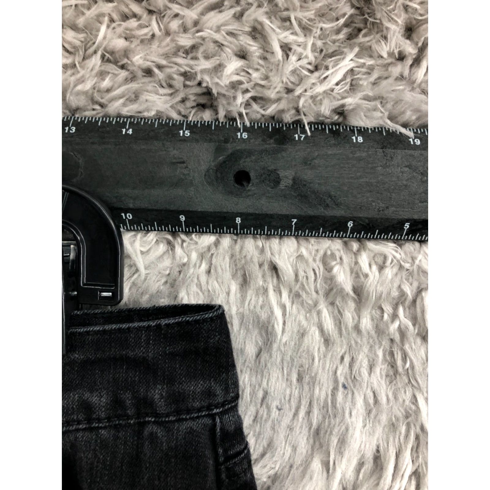 Vintage Sonoma Jeans Womens Short 8 Dark Wash Black Straight Size 30" / US 8 / IT 44 - 2 Thumbnail