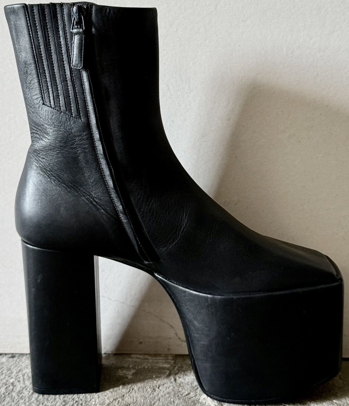 Balenciaga Balenciaga - Demna - FW16 - Runway Platform Boots -Calf Skin Size US 8 / IT 38 - 13 Thumbnail