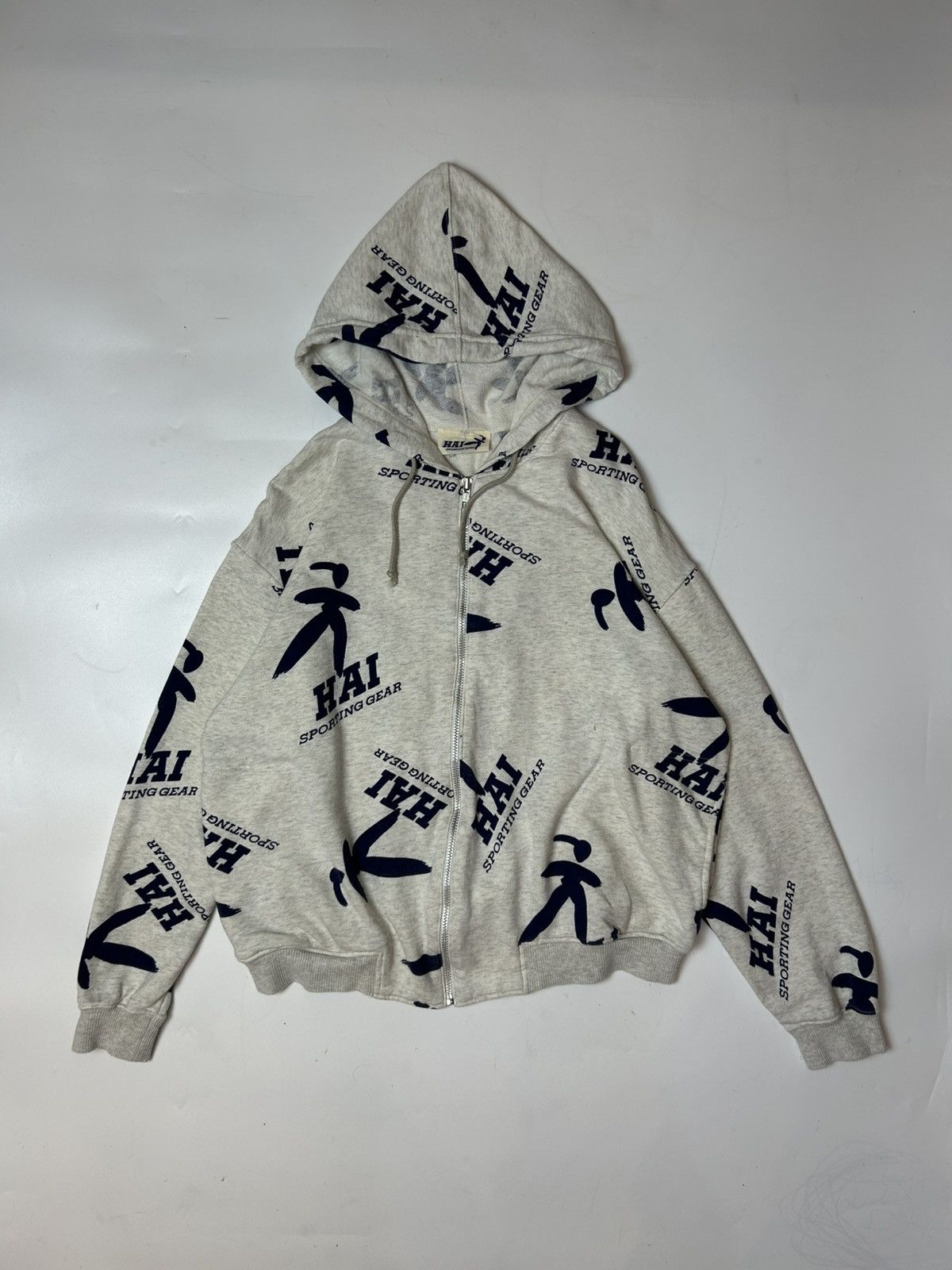 Hai Sporting Gear × Issey Miyake × Japanese Brand HAI SPORTING GEAR HOODIE SWEATSHIRT Size US M / EU 48-50 / 2 - 1 Thumbnail