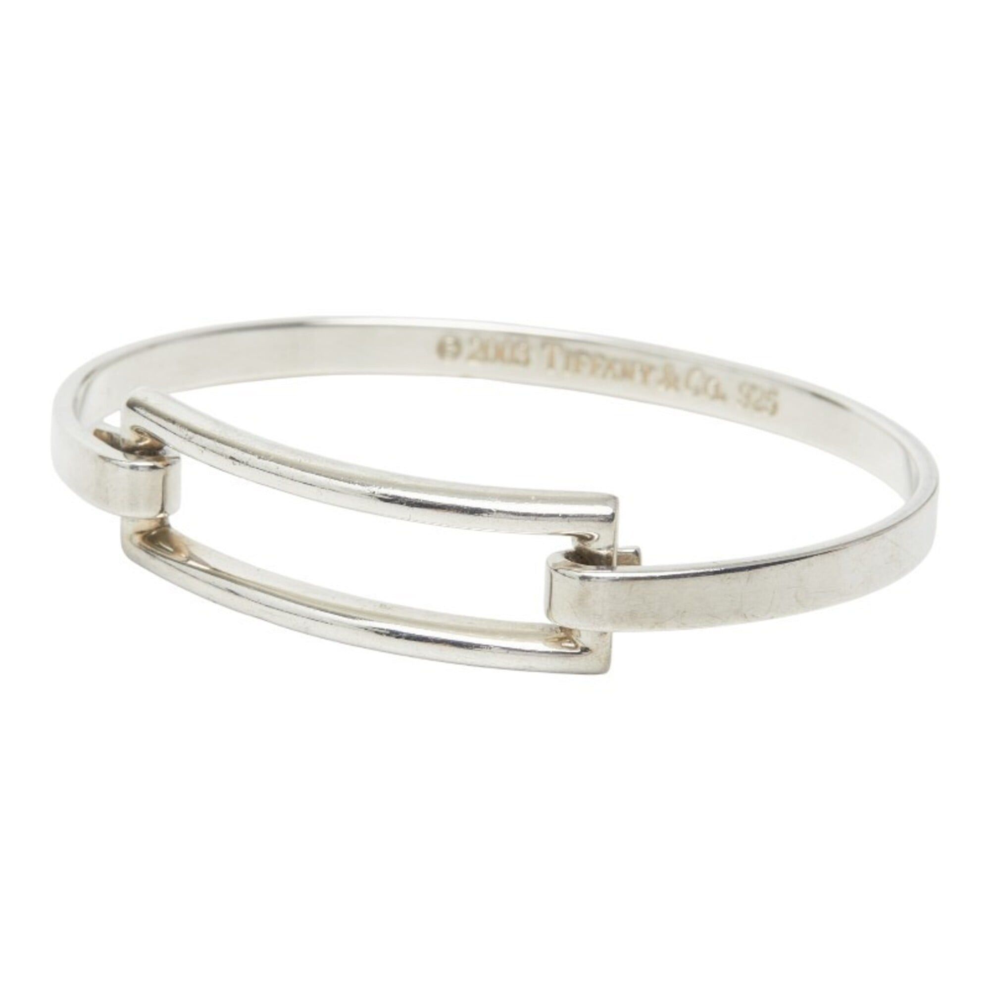 Tiffany & Co. Tiffany & Co. Open Rectangle Square Bracelet Bangle, SV925 Silver, Women's. Size ONE SIZE - 1 Thumbnail