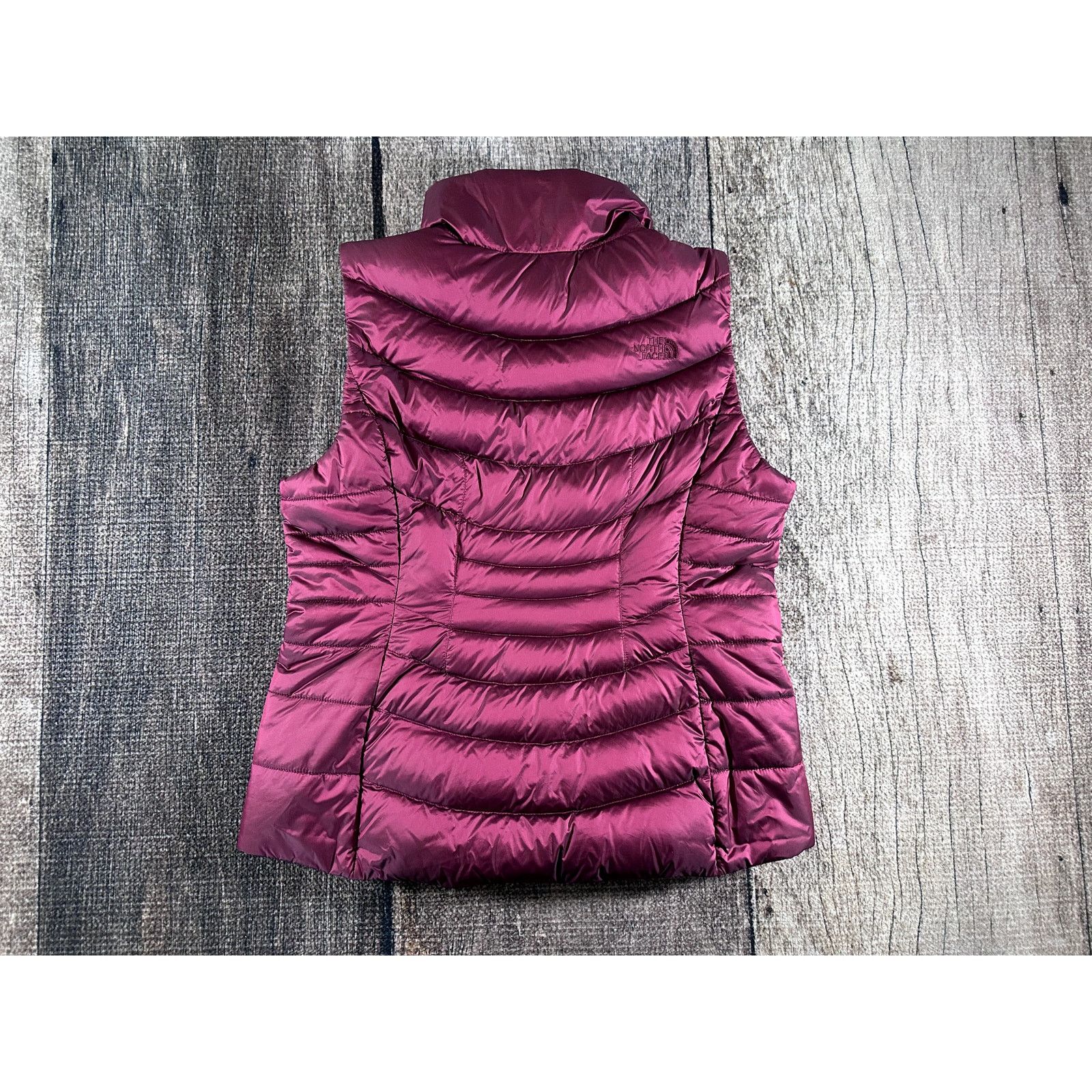 The North Face The North Face Vest Womens Small Maroon Down Puffer 550 Size L / US 10 / IT 46 - 7 Thumbnail