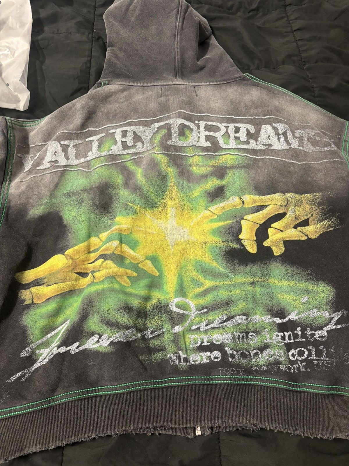 Vale Authentic Vale Forever Gravedigger Zip up sweater Size US XL / EU 56 / 4 - 3 Thumbnail
