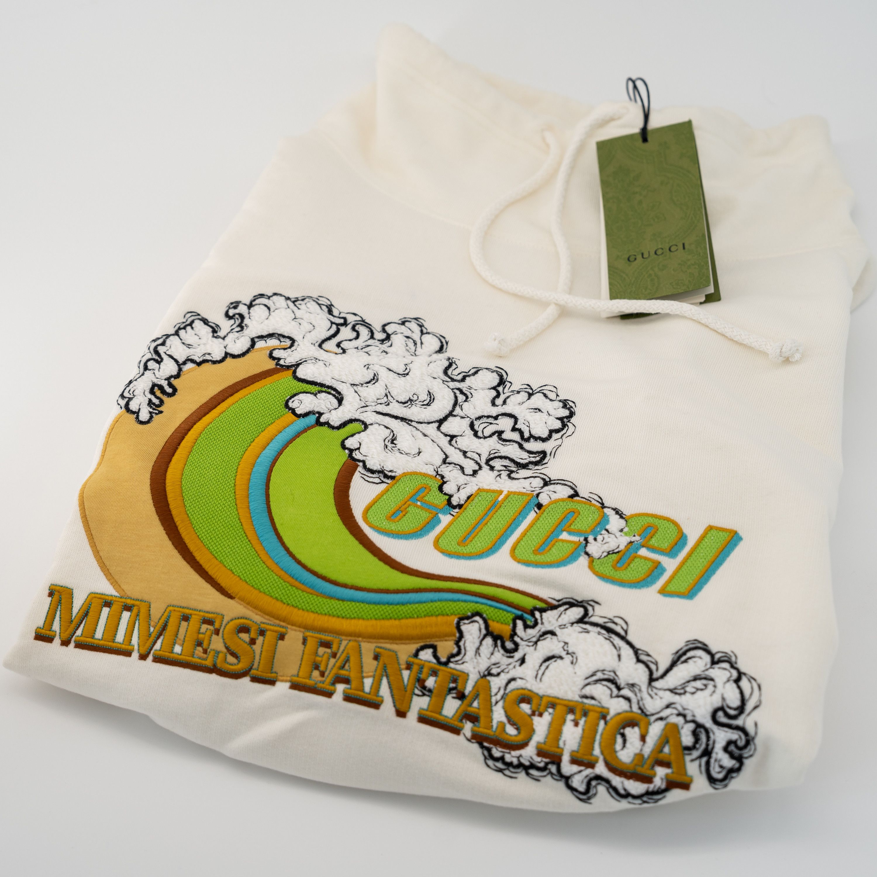 Gucci M - Gucci Mimesi Fantastica Cotton Jersey Sweatshirt Wave Size US M / EU 48-50 / 2 - 6 Thumbnail