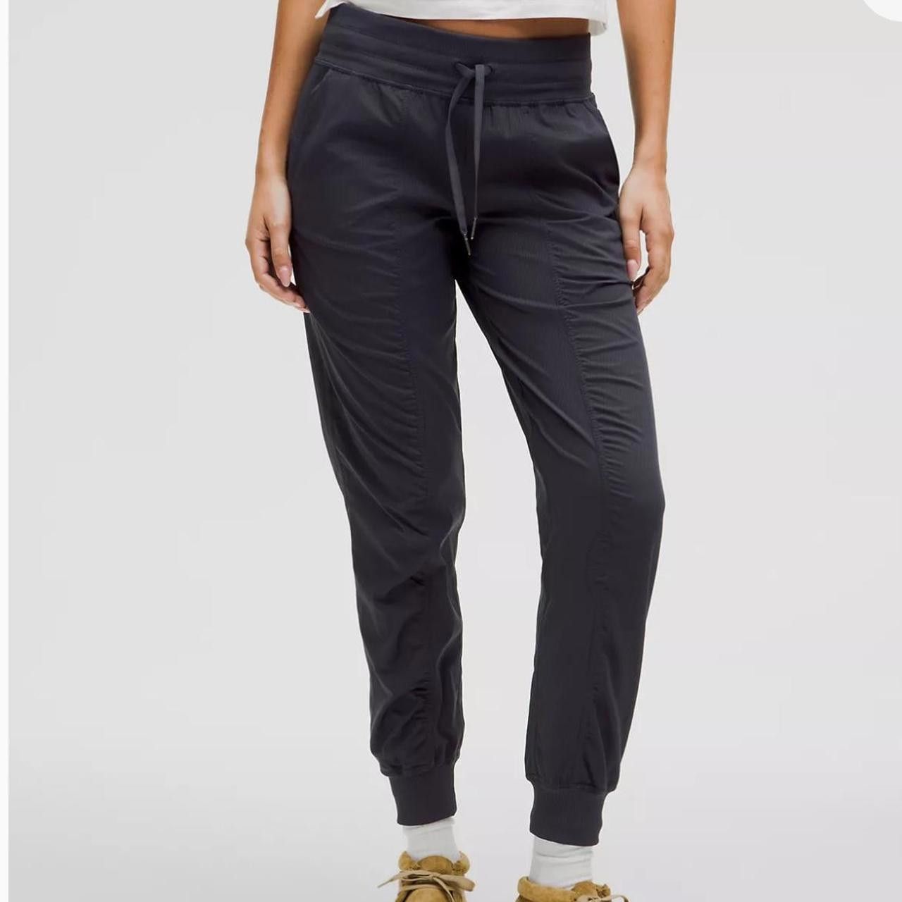 Lululemon Lululemon Women's Black and Grey Trousers Size 28" / US 6 / IT 42 - 1 Thumbnail
