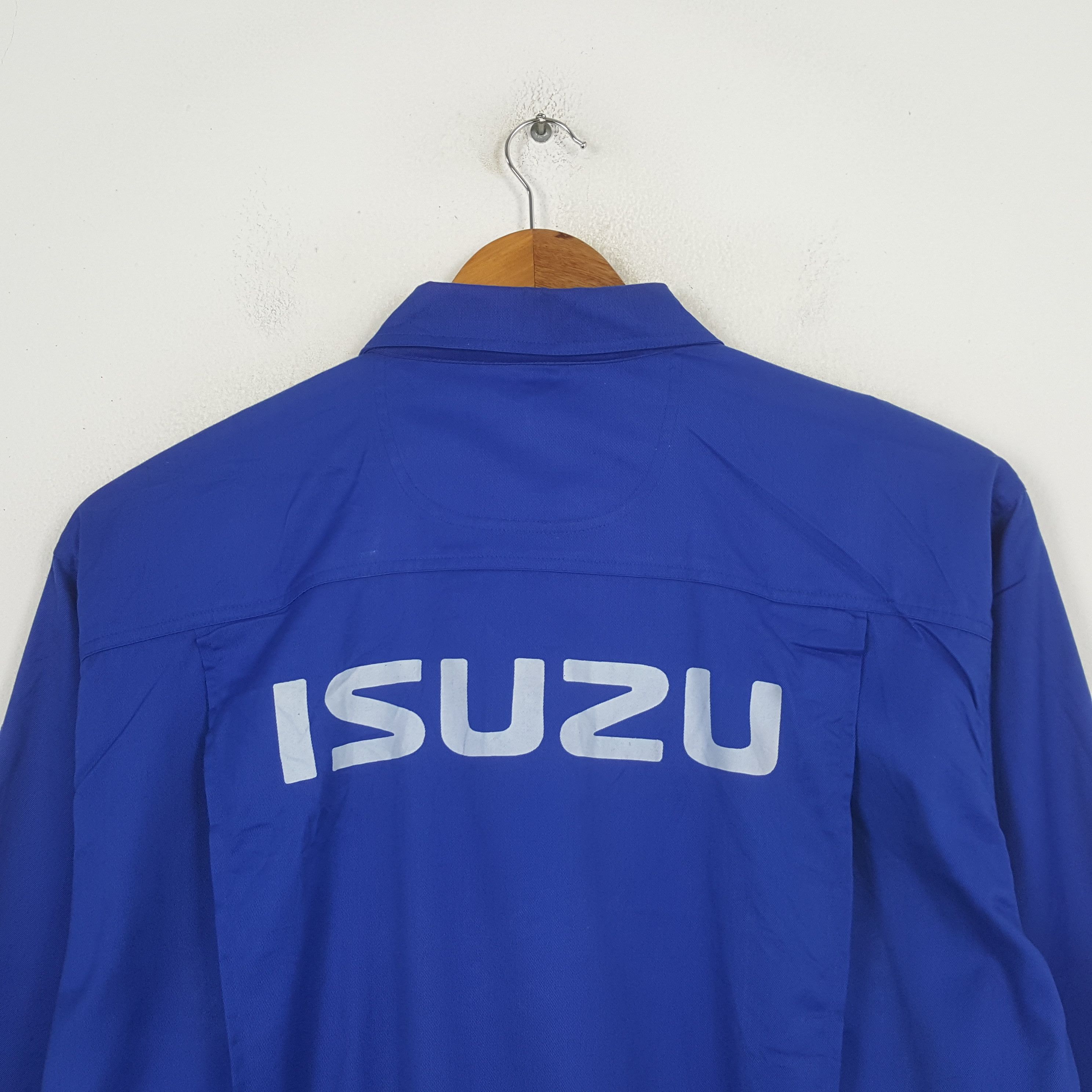 Japanese Brand Vintage Isuzu Japan Vehicles Company Jacket C300N11 Size US L / EU 52-54 / 3 - 2 Thumbnail