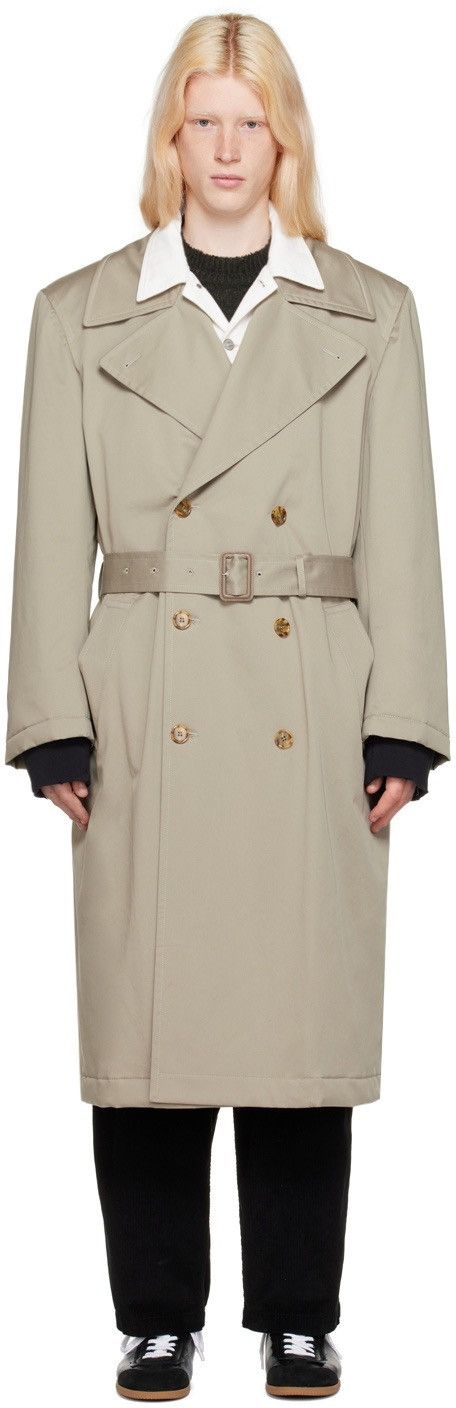 Maison Margiela Maison Margiela MM6 Double-Breasted Trench Top Coat 52 Size US L / EU 52-54 / 3 - 4 Thumbnail