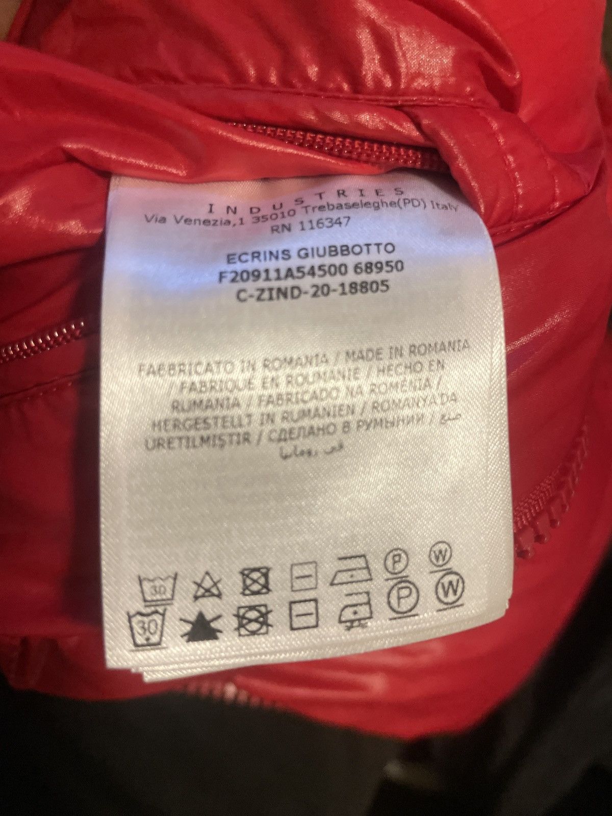 Moncler Men s Moncler Size 3 Red Large X Large Grailed