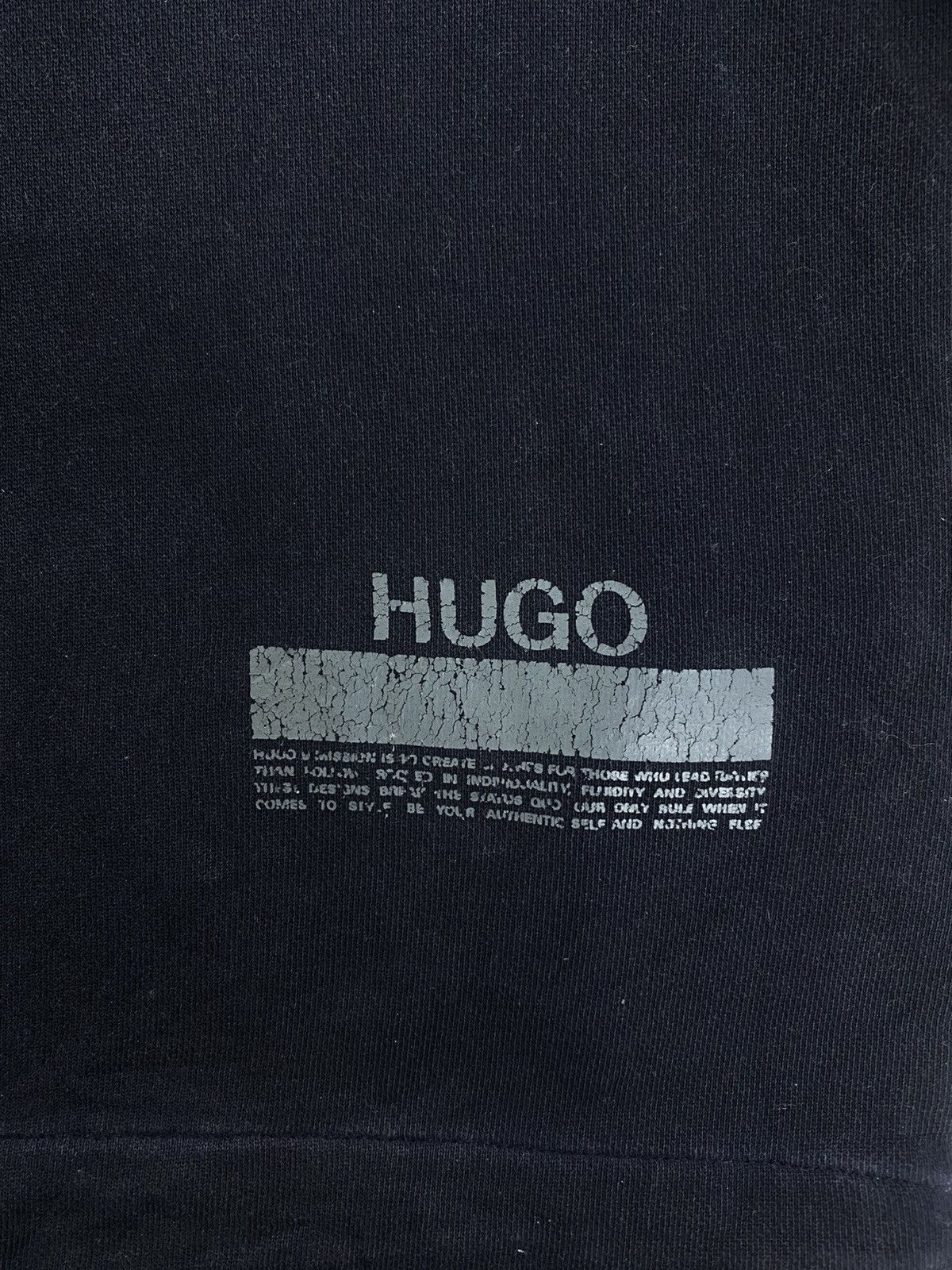 Hugo × Hugo Boss × Vintage Vintage Hugo Boss Single Pocket Hoodie Size US M / EU 48-50 / 2 - 5 Thumbnail