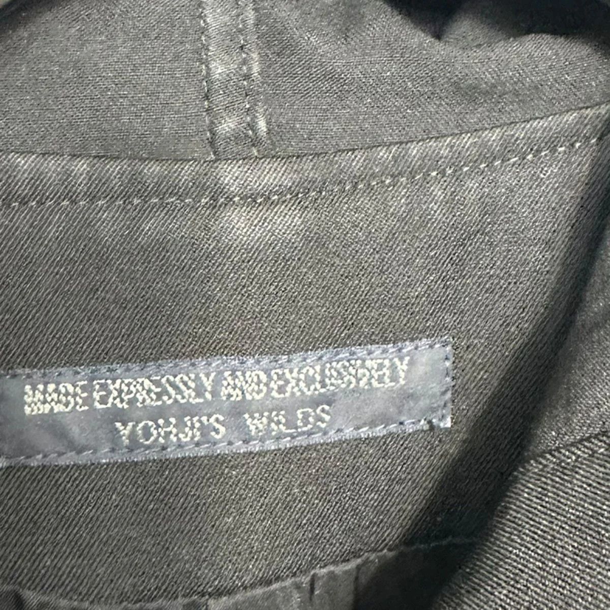 Yohji Yamamoto REGULATION Yohji Yamamoto Wool gabardine hooded coat Size US S / EU 44-46 / 1 - 4 Thumbnail