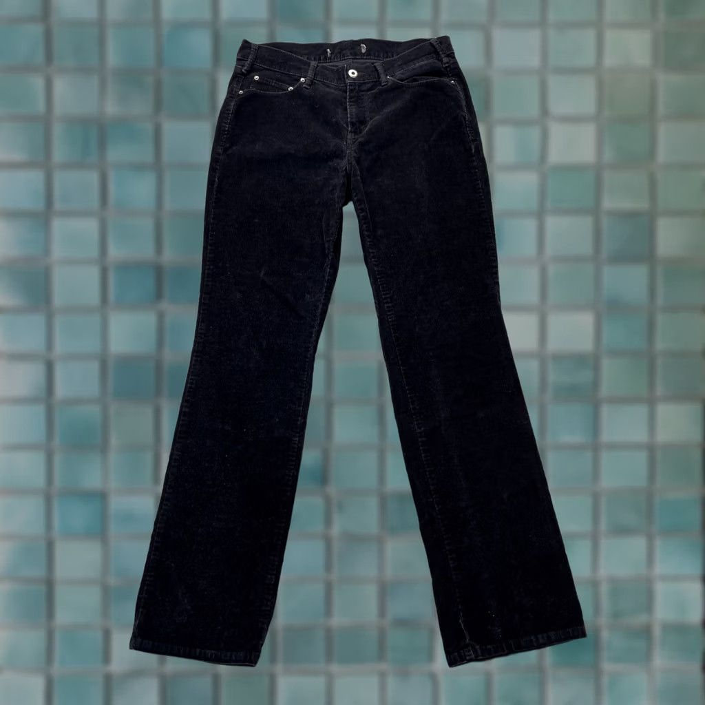 Levi's VINTAGE Levi's Pants Womens Medium Black Shaping Bootcut Corduroy Casual Size 32" / US 10 / IT 46 - 1 Thumbnail