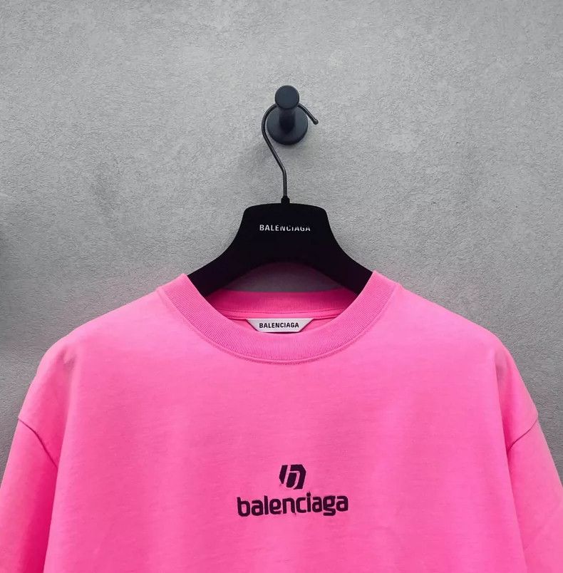 Balenciaga Balenciaga Logo Embroidered Short Sleeve Size US M / EU 48-50 / 2 - 4 Thumbnail