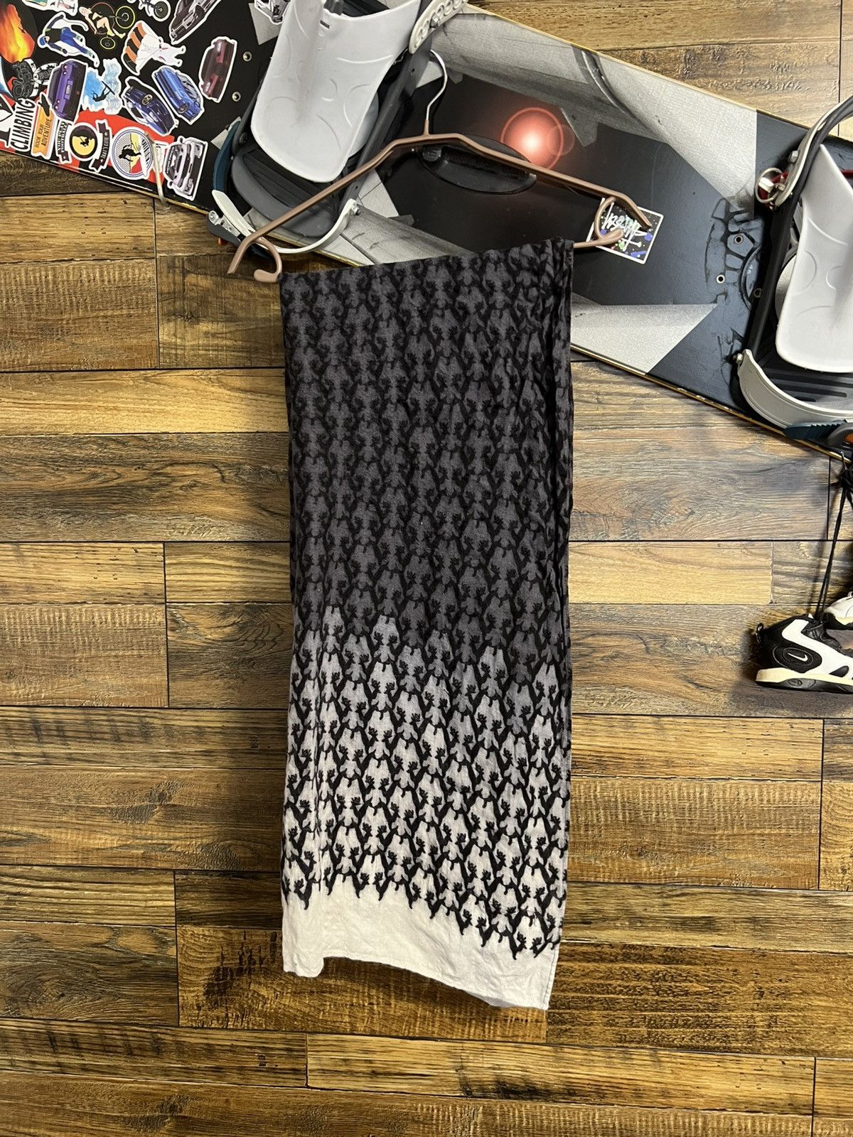 Gucci Reversible Gucci scarf with deer print Size ONE SIZE - 1 Thumbnail