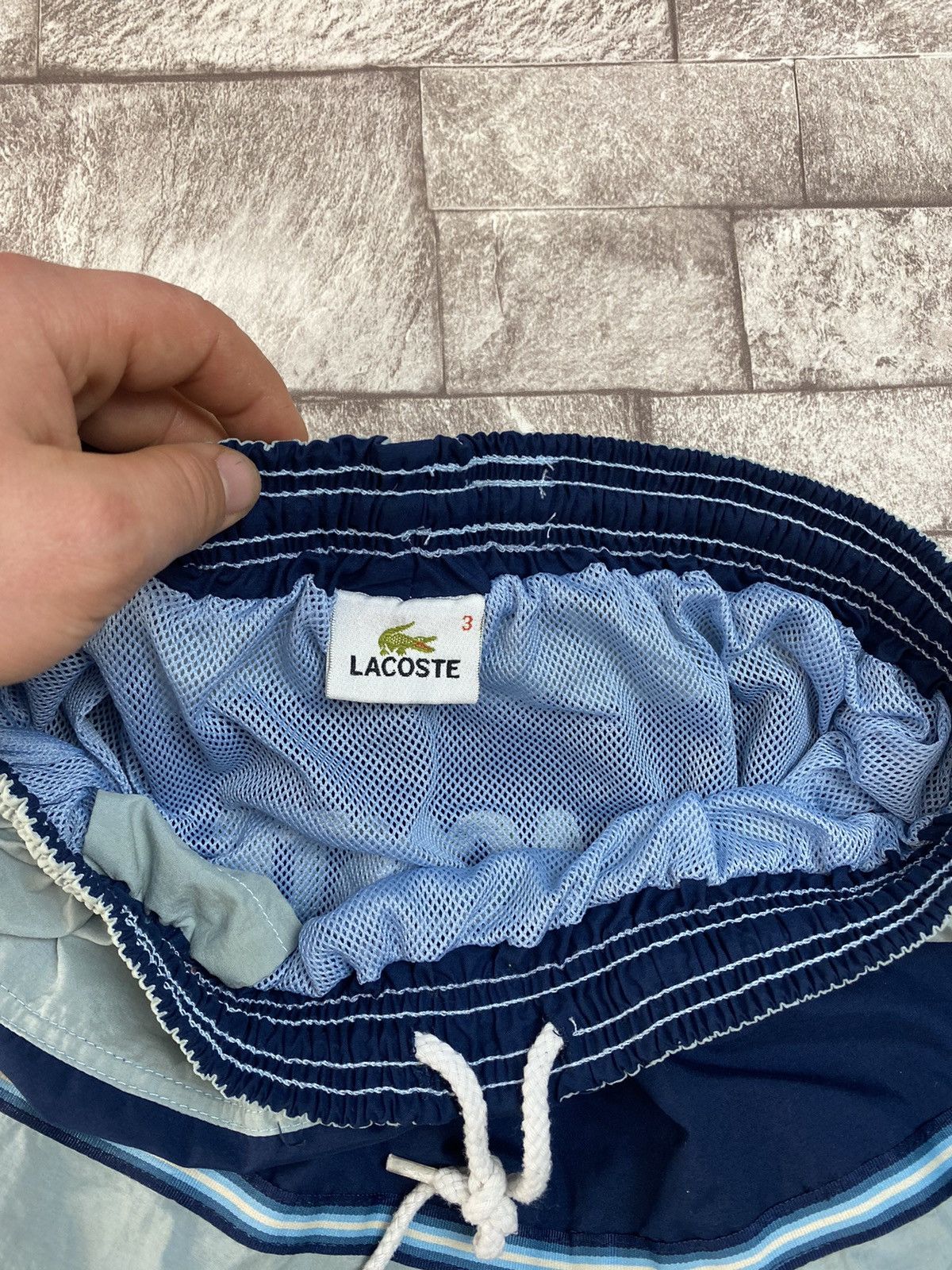 Lacoste × Vintage Rare Hype Vintage Lacoste Shorts Size US 32 / EU 48 - 20 Thumbnail