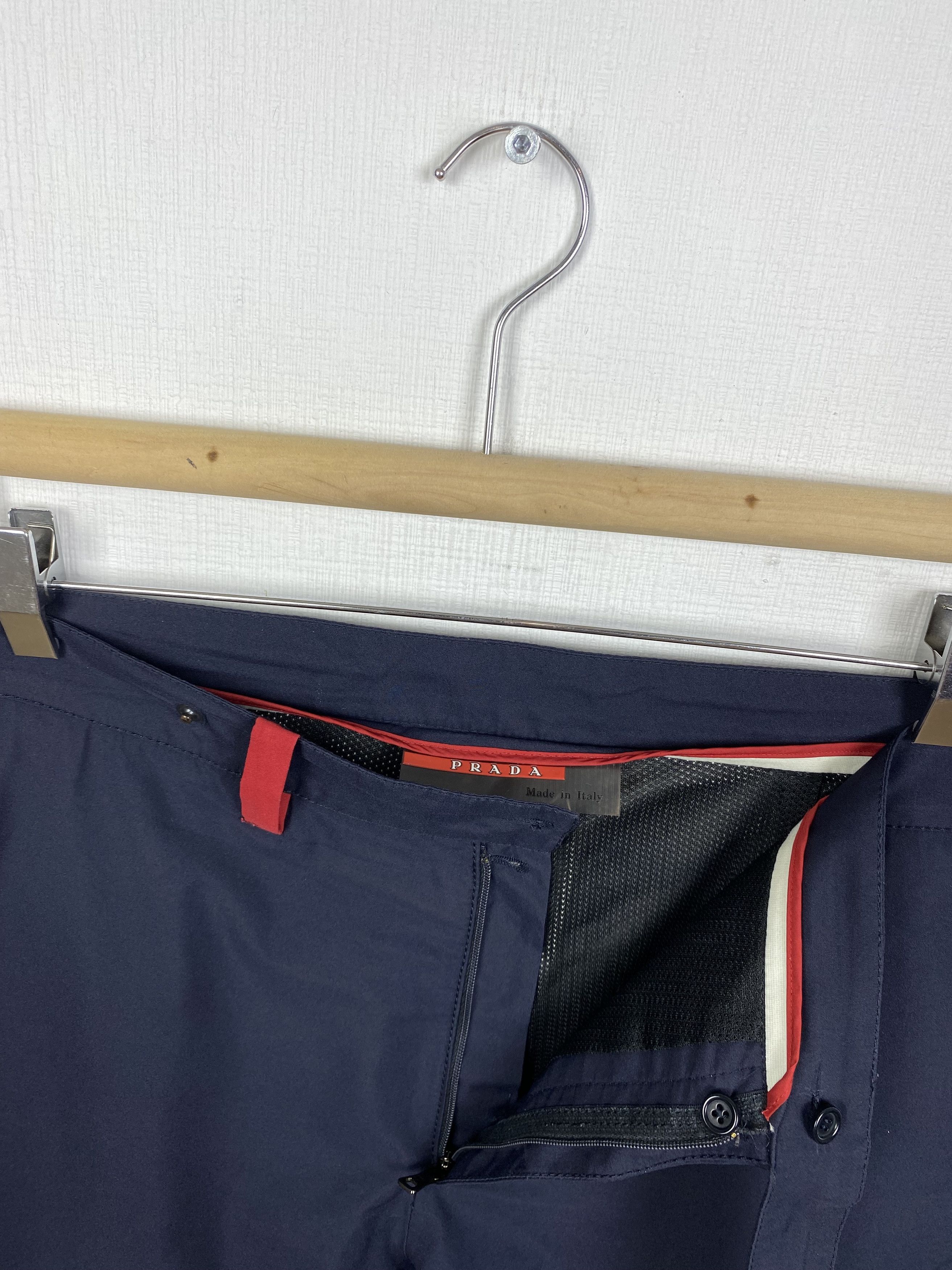 Goretex × Prada × Vintage Prada Nylon GORE-TEX Pants Men Navy size 50 Size US 34 / EU 50 - 6 Thumbnail