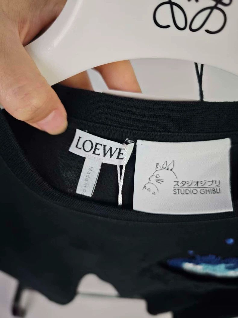 Loewe LOEWE Black short-sleeved T-shirt Size XS / US 0-2 / IT 36-38 - 3 Thumbnail