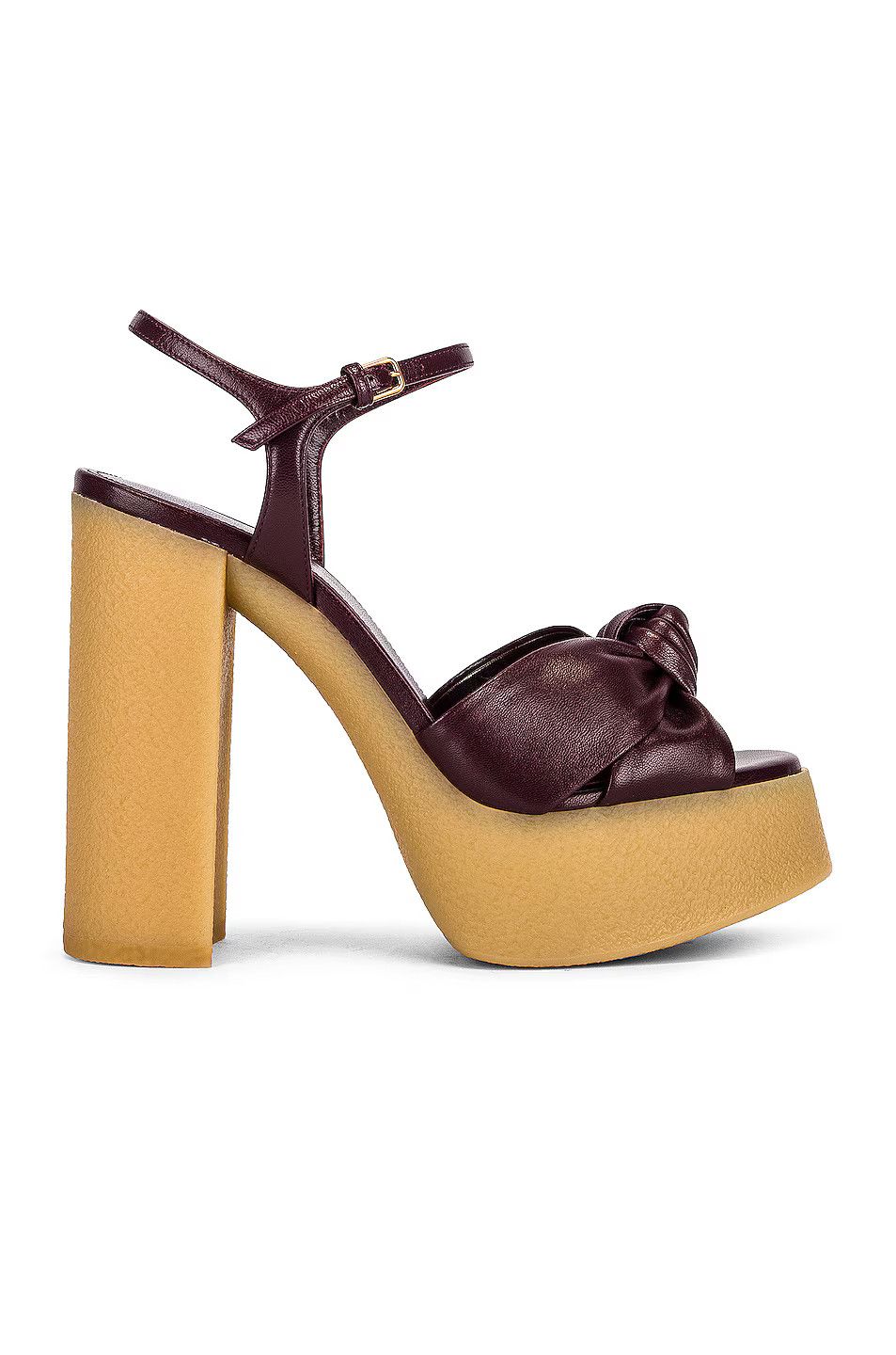 Saint Laurent Paris o1bcso1str1124 Blanca 85 N San Muriel in Wine Red Size US 6 / IT 36 - 1 Thumbnail