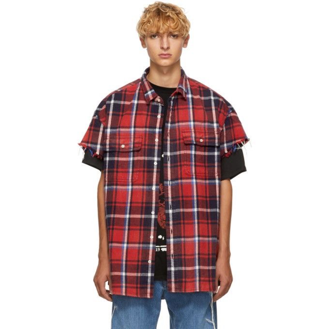 R13 Oversized Cut-off shirt. Small Size US S / EU 44-46 / 1 - 1 Thumbnail