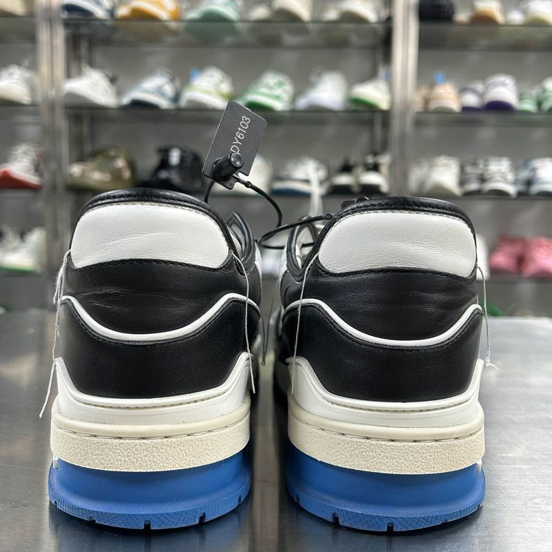 Louis Vuitton Louis Vuitton Trainer Black and Blue Sneakers -2508 Size US 8 / EU 41 - 3 Thumbnail