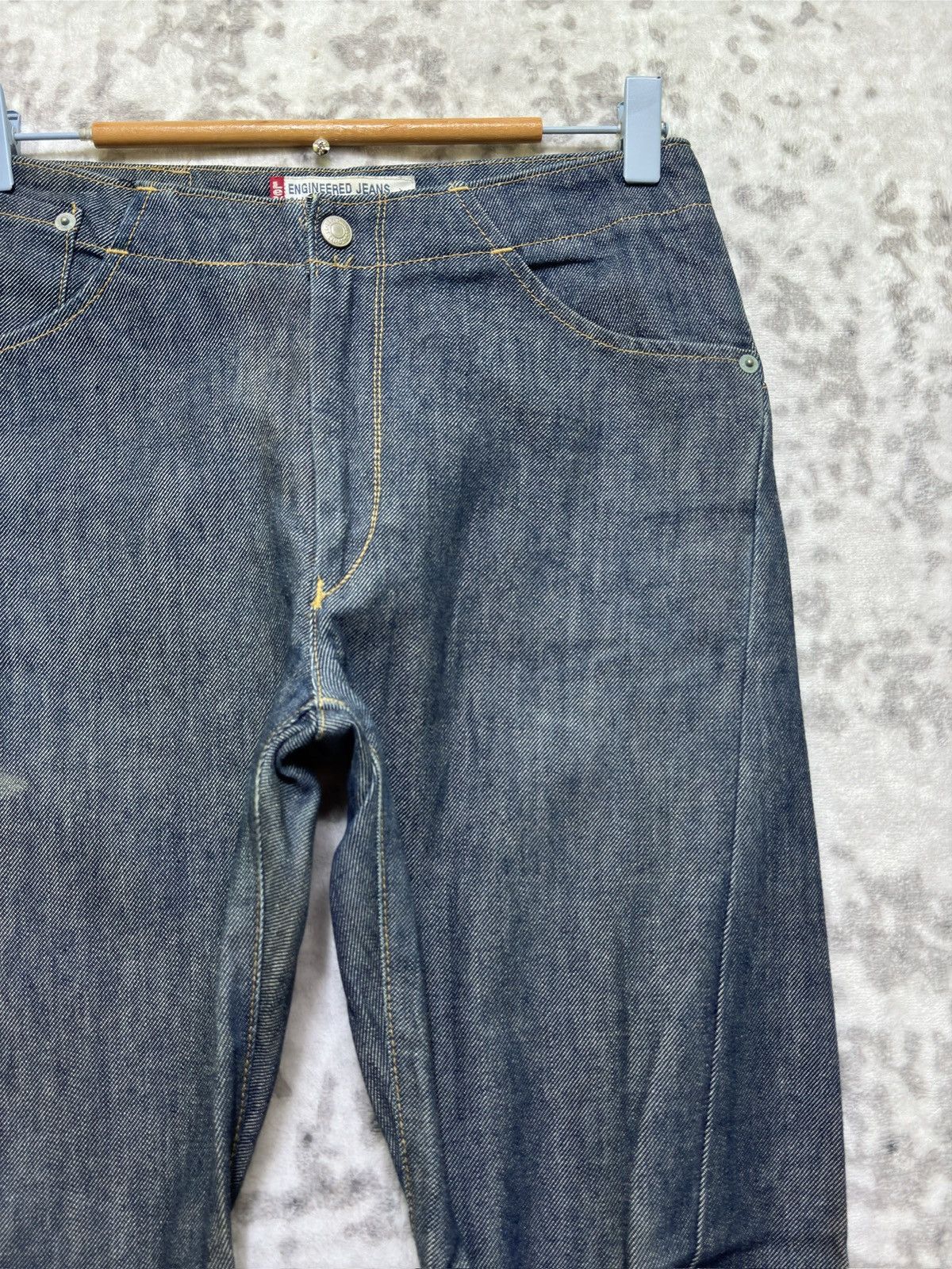 Levi's Levi’s Engineered Jeans Slim Twisted Seam Made in Japan Size US 26 / EU 42 - 5 Thumbnail