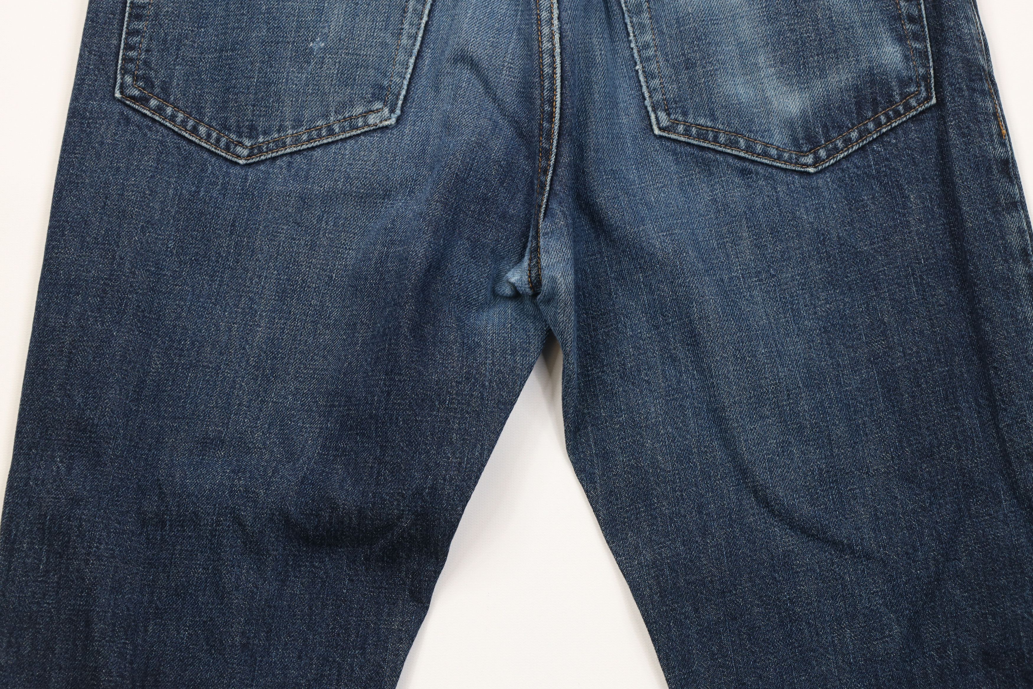 J.Crew Vintage Y2K J Crew Slim Straight Leg Denim Jeans Blue Cotton Size US 30 / EU 46 - 13 Thumbnail