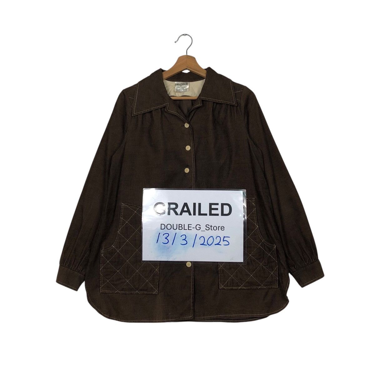 Designer × Japanese Brand × Vintage 📌Vintage Quilted Button Jacket Pia & Paula Made in Finland Size US M / EU 48-50 / 2 - 1 Thumbnail