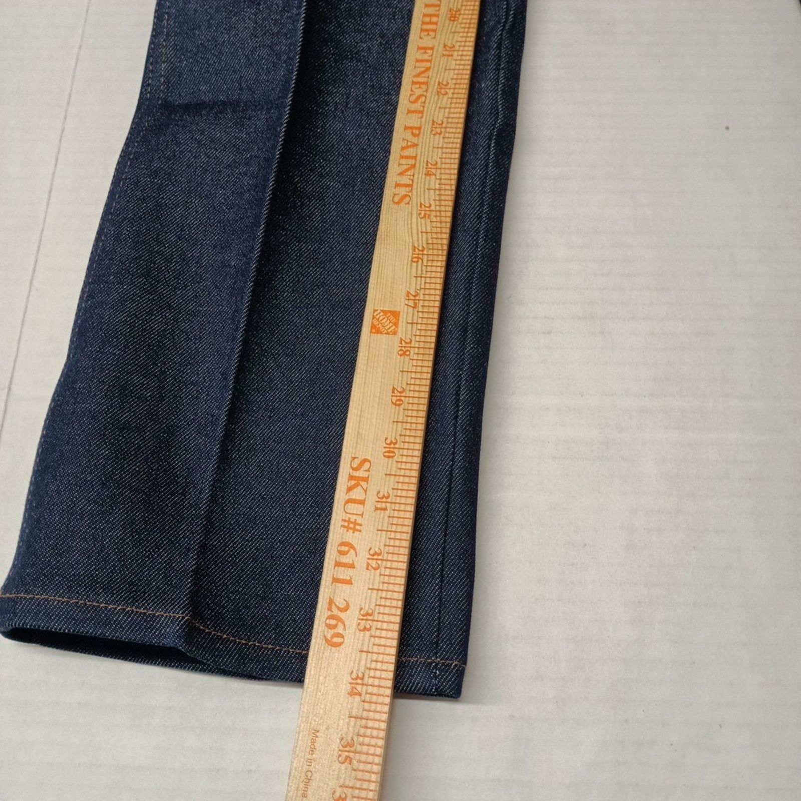 Other Vintage Mister Joe Jeans Men's Size 33x34 Blue Straight Leg Size US 33 - 4 Thumbnail
