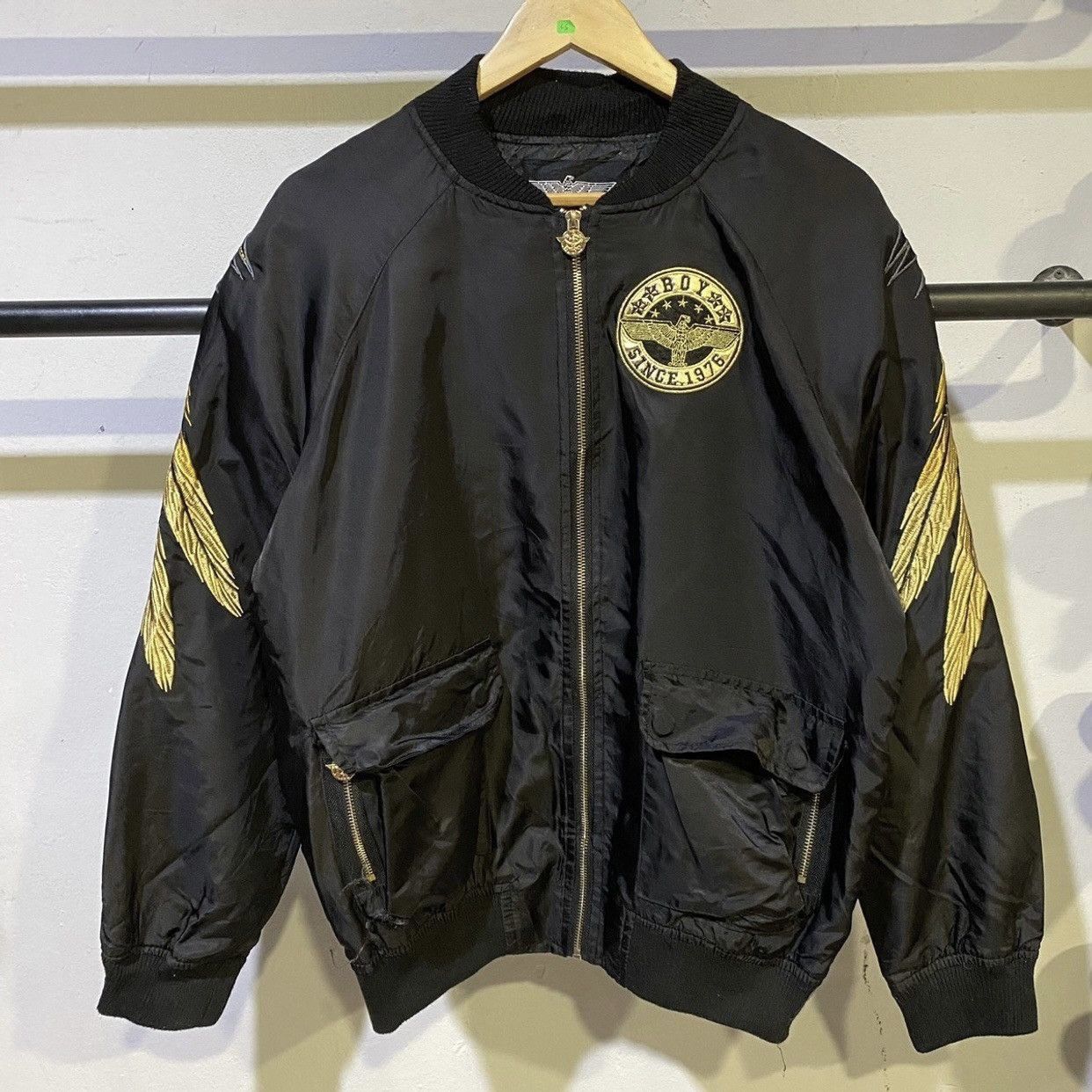 Bomber Jacket × Boy London RARE STREETWEAR‼️Boy London Gold