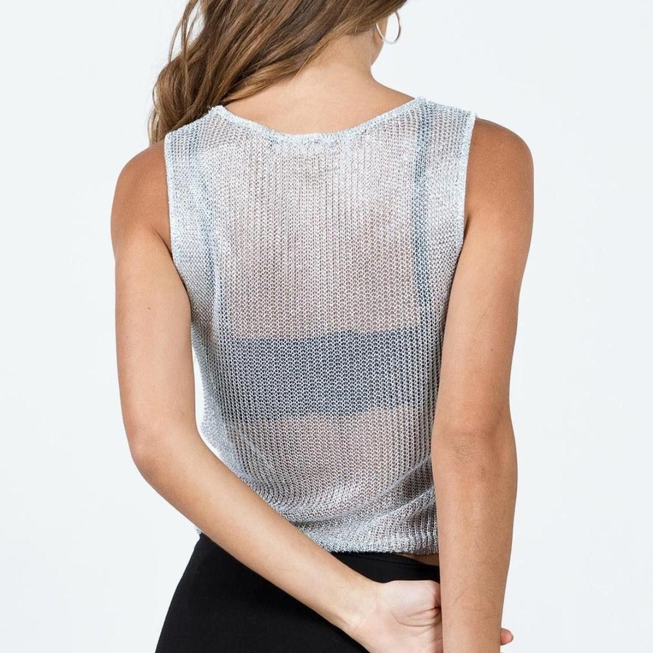 Lioness Lioness Palasades top silver Size XS / US 0-2 / IT 36-38 - 2 Thumbnail