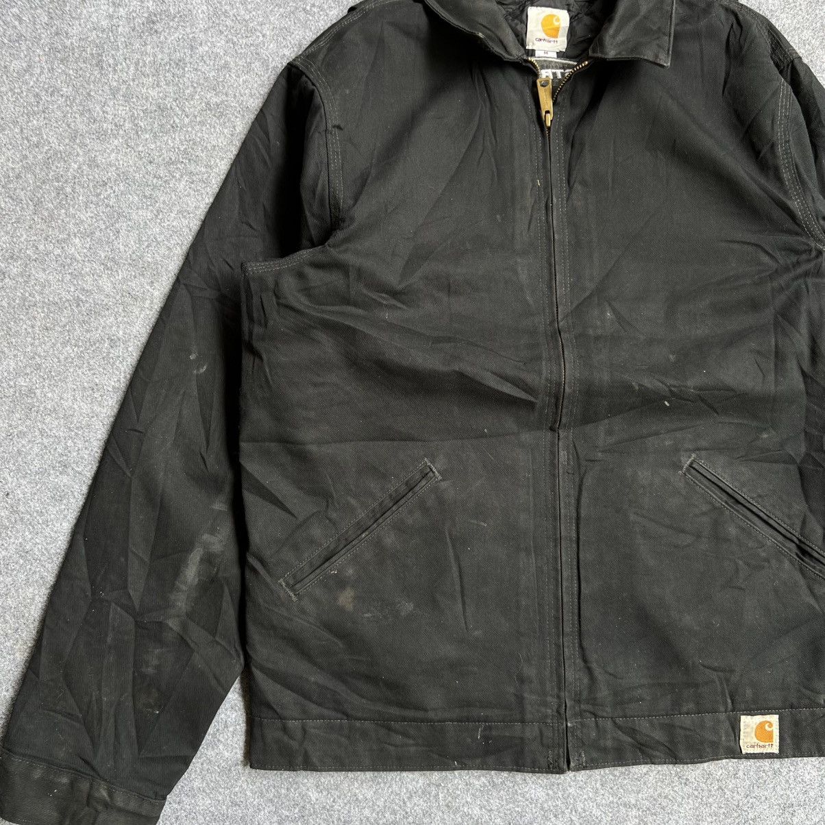 Carhartt × Vintage Vintage Carhartt Detroit Style Black Jacket Size US S / EU 44-46 / 1 - 8 Thumbnail