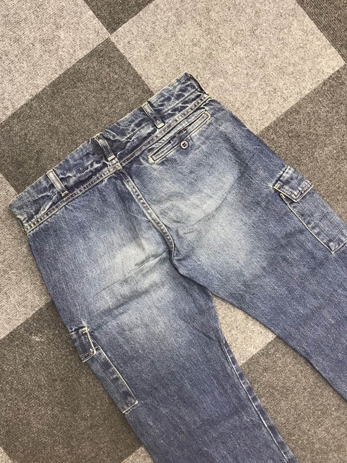 Japanese Brand DMG Japan Cargo Jeans F795 Size US 29 - 10 Thumbnail