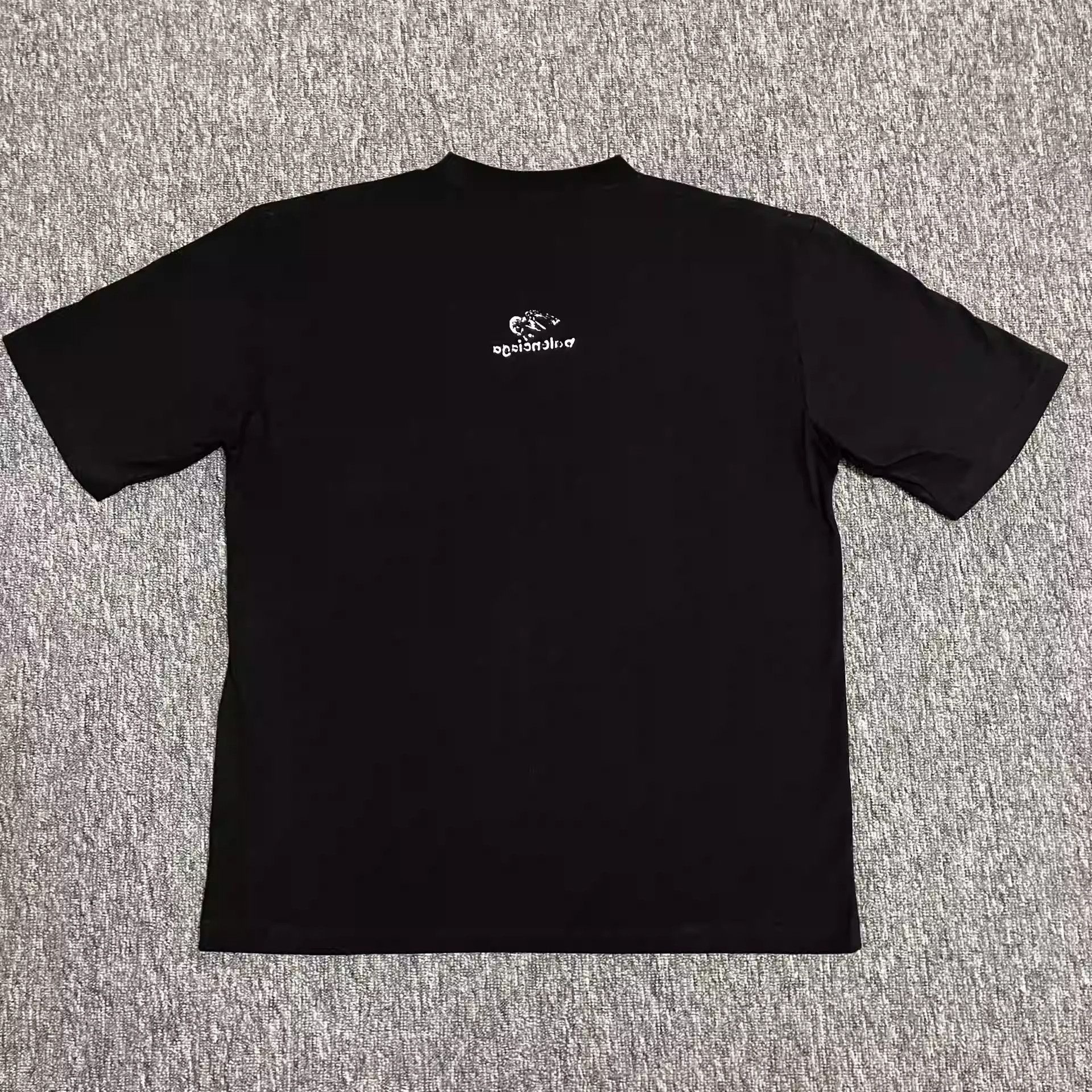 Balenciaga Balenciaga black t-shirt Size US L / EU 52-54 / 3 - 2 Thumbnail