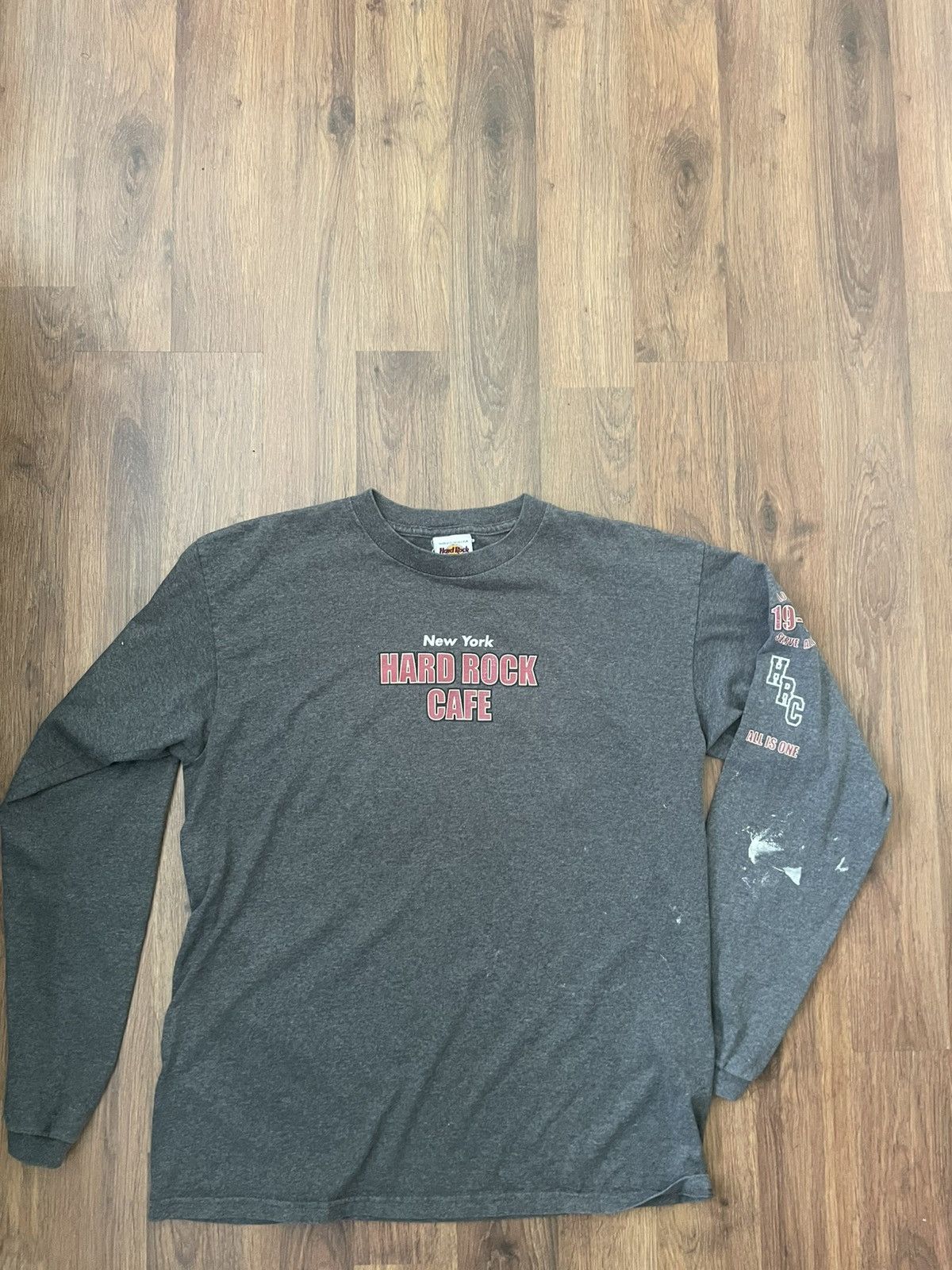 Vintage VTG NY Hard Rock Cafe Tee Size US S / EU 44-46 / 1 - 1 Thumbnail