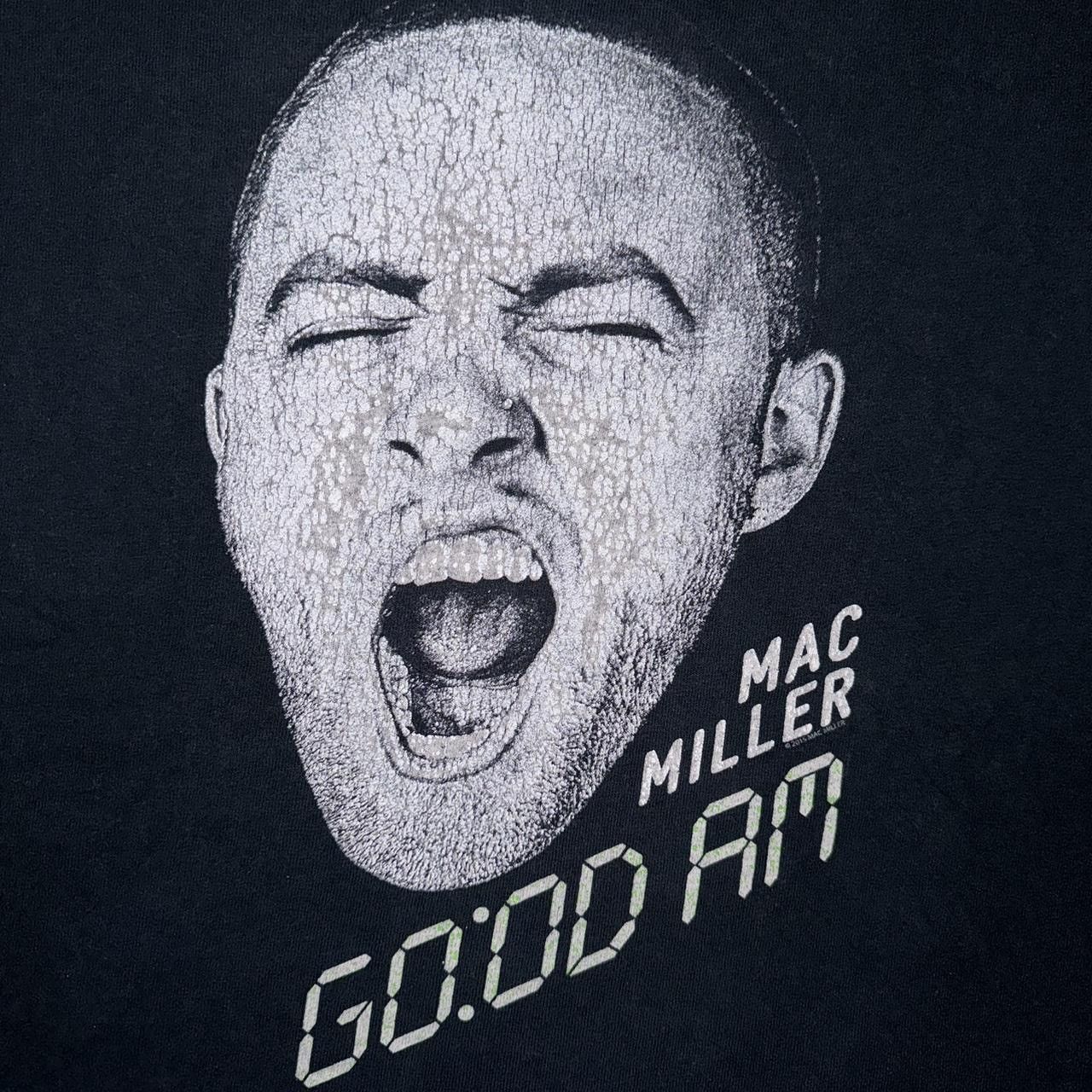 Mac Miller Rare 2015 Mac Miller Good AM Album Artwork Wake Up Alarm Tee Size US L / EU 52-54 / 3 - 4 Thumbnail