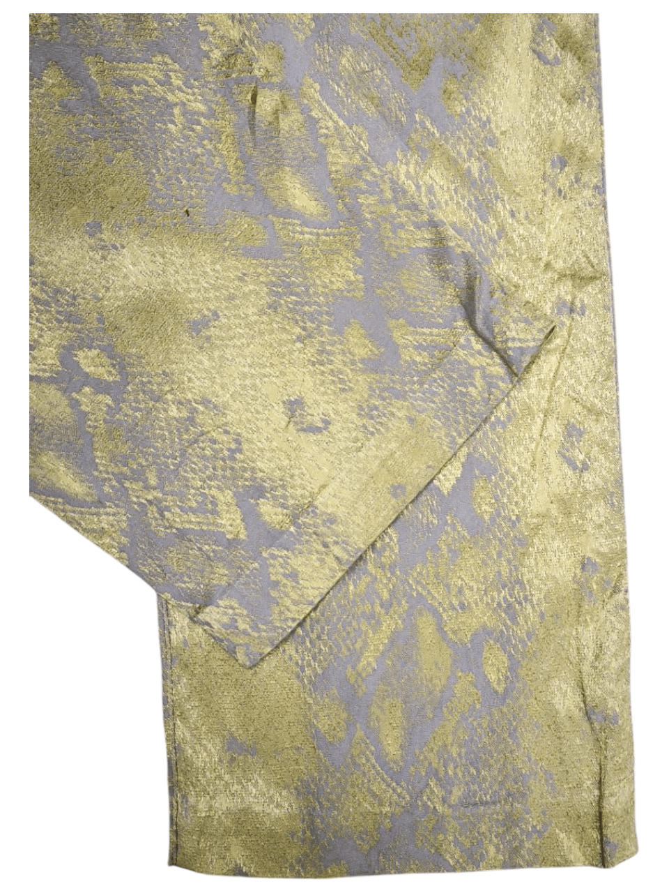 Versace Rare VERSACE bronze metallic barocco borcate pants Size 27" / US 4 / IT 40 - 7 Thumbnail