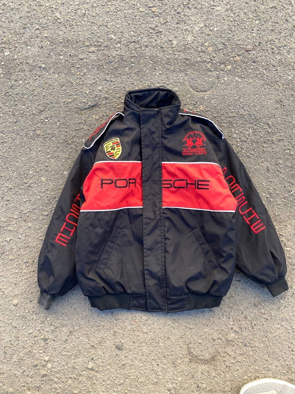 Vintage Porsche La Martina Racing distressed jacket Size US XS / EU 42 / 0 - 1 Thumbnail