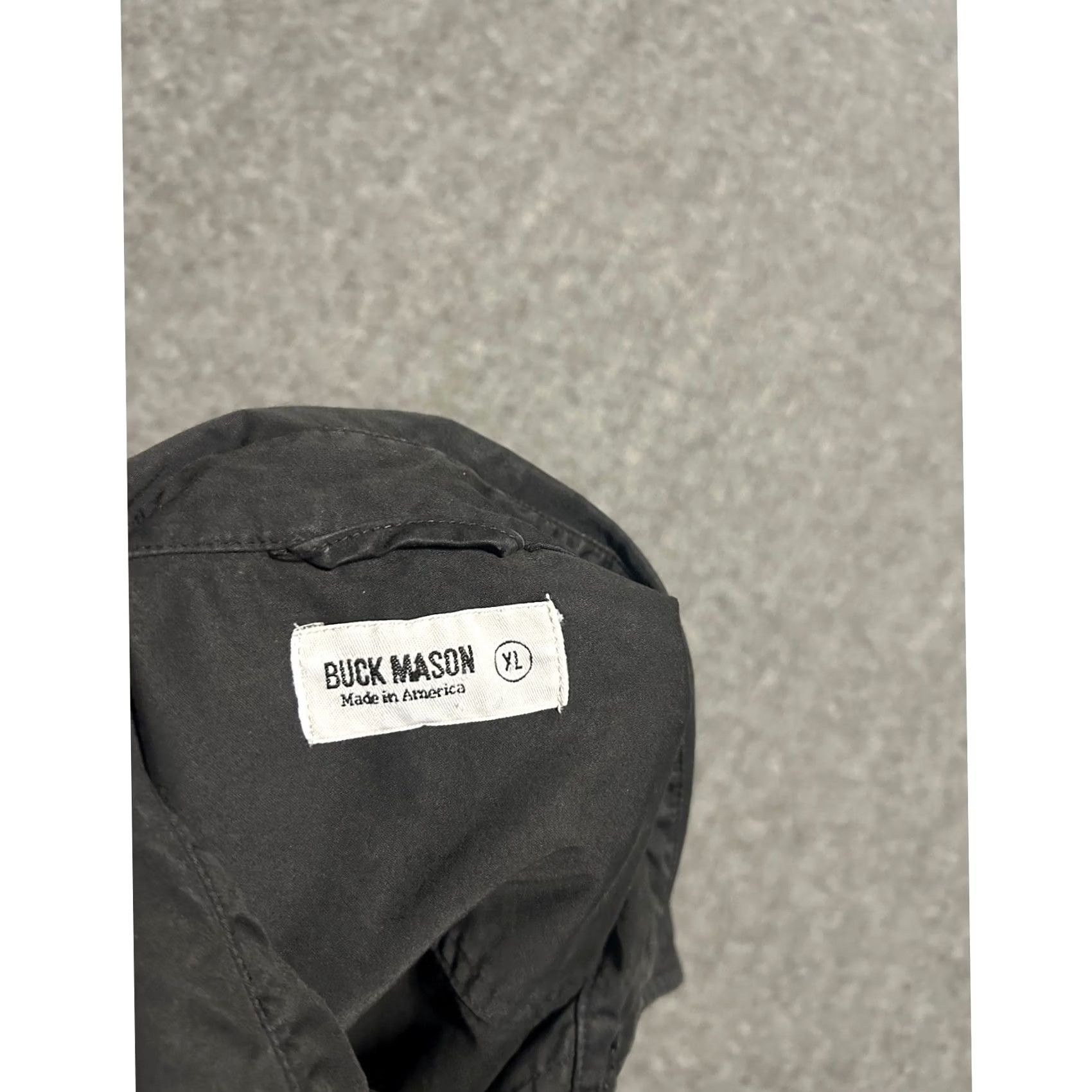 Buck Mason Buck mason Jacket XL Black Cotton Utility Mens Made In Usa Size US XL / EU 56 / 4 - 2 Thumbnail