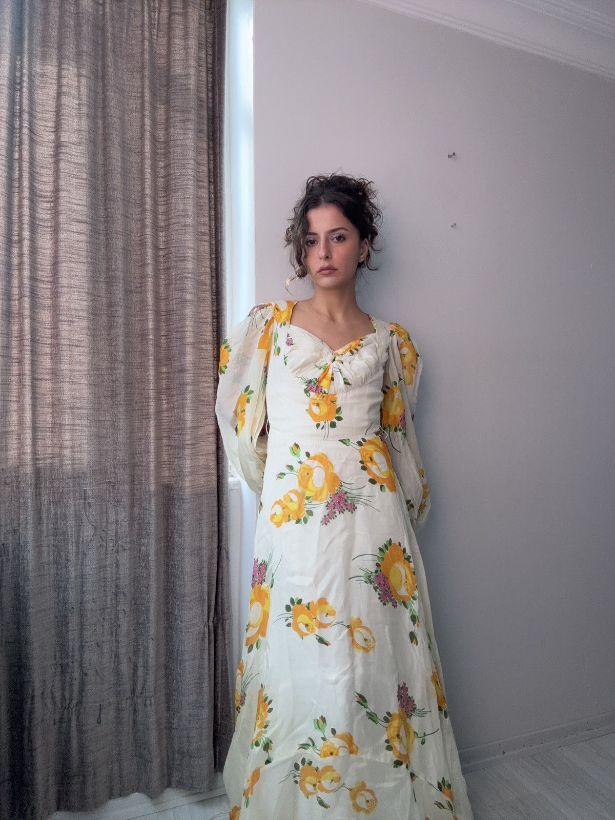 Vintage Vintage dress Size L / US 10 / IT 46 - 3 Thumbnail