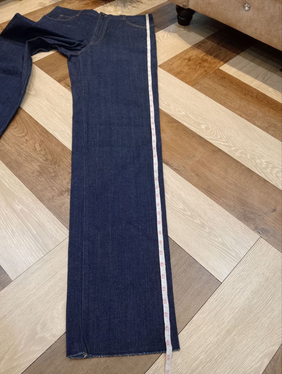Dior CHRISTIAN DIOR BLUE DENIM STRETCH PANTS Size US 33 - 15 Thumbnail