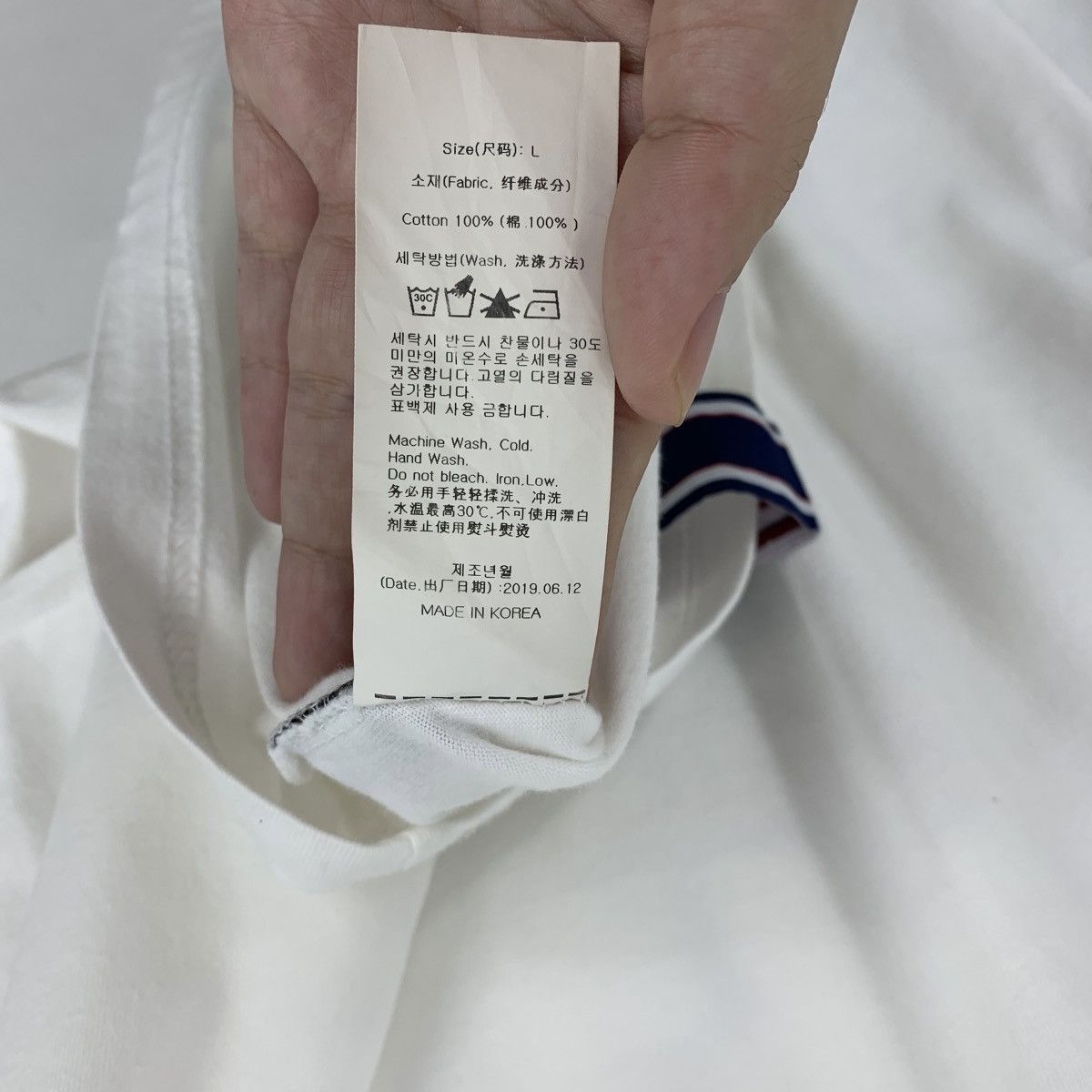 Japanese Brand Rare!! MARK GONZALES X RAT CRW big logo printed tee Size US L / EU 52-54 / 3 - 10 Thumbnail