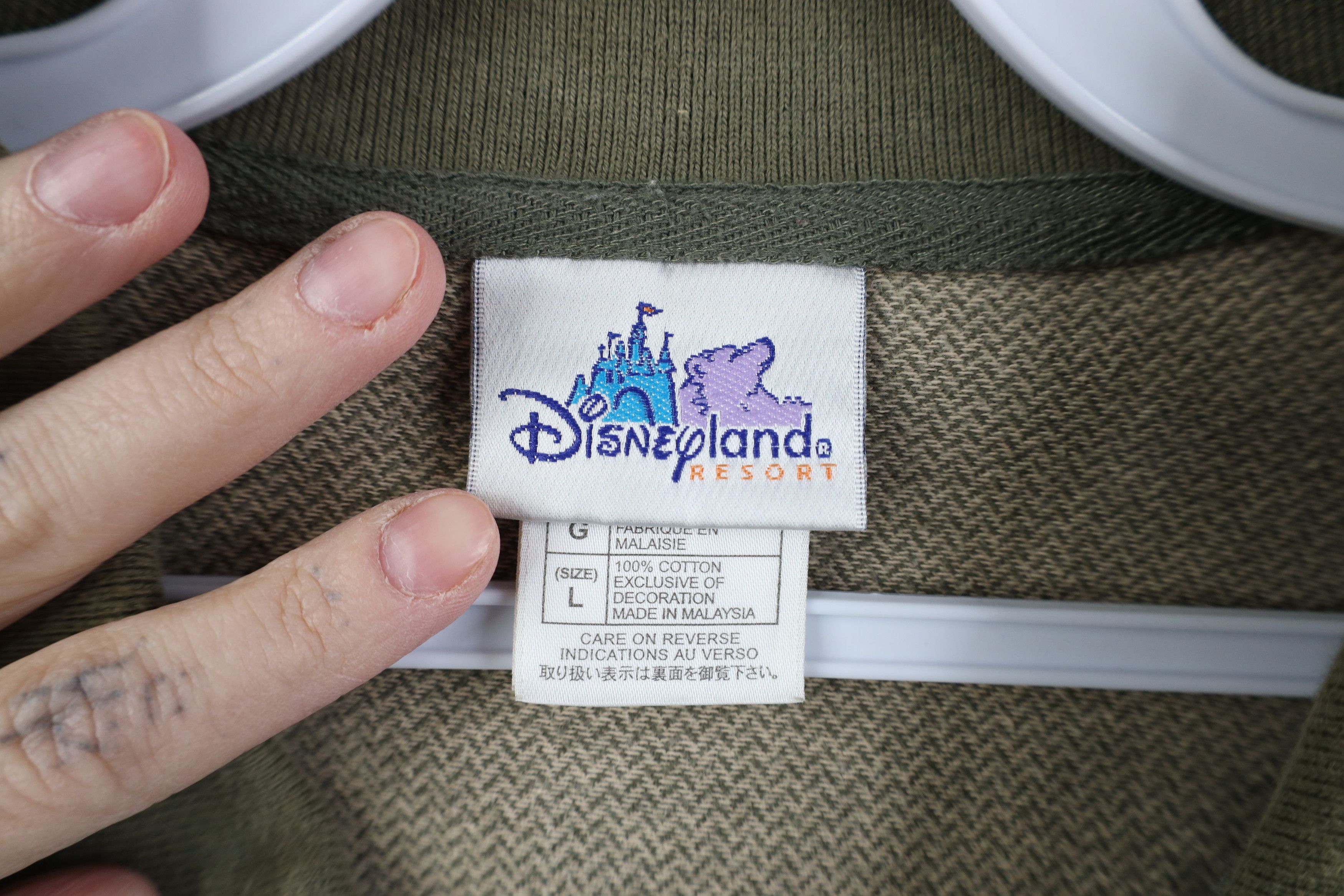 Disney Vintage 90s Y2K Disneyland Resort Mickey Mouse Polo Size US L / EU 52-54 / 3 - 8 Thumbnail