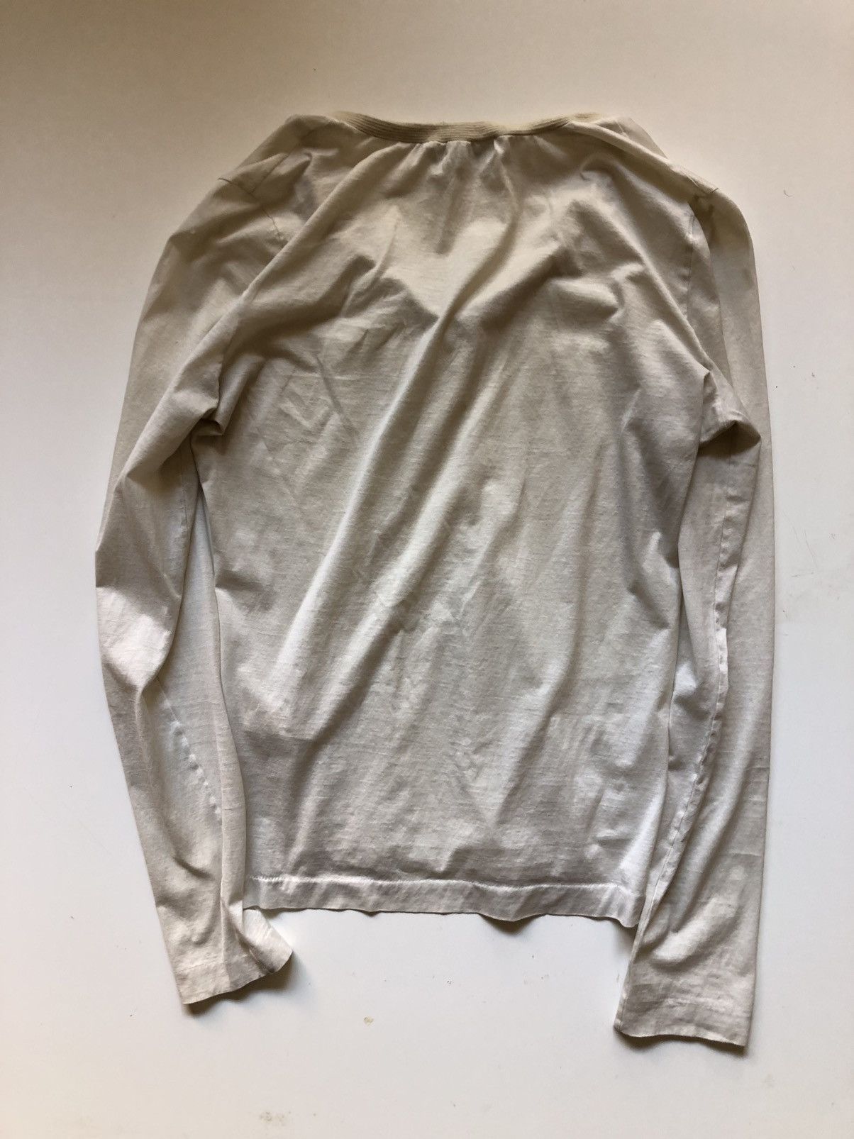 Jil Sander JIL SANDER “ribbon” neckline long sleeve Size US S / EU 44-46 / 1 - 2 Thumbnail
