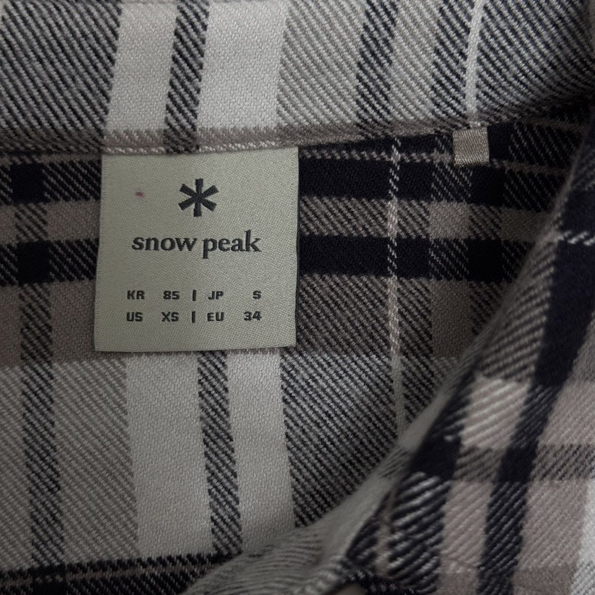 Snow Peak Snow Peak Oversized Flannel Plaid Shirt Size S / US 4 / IT 40 - 10 Thumbnail