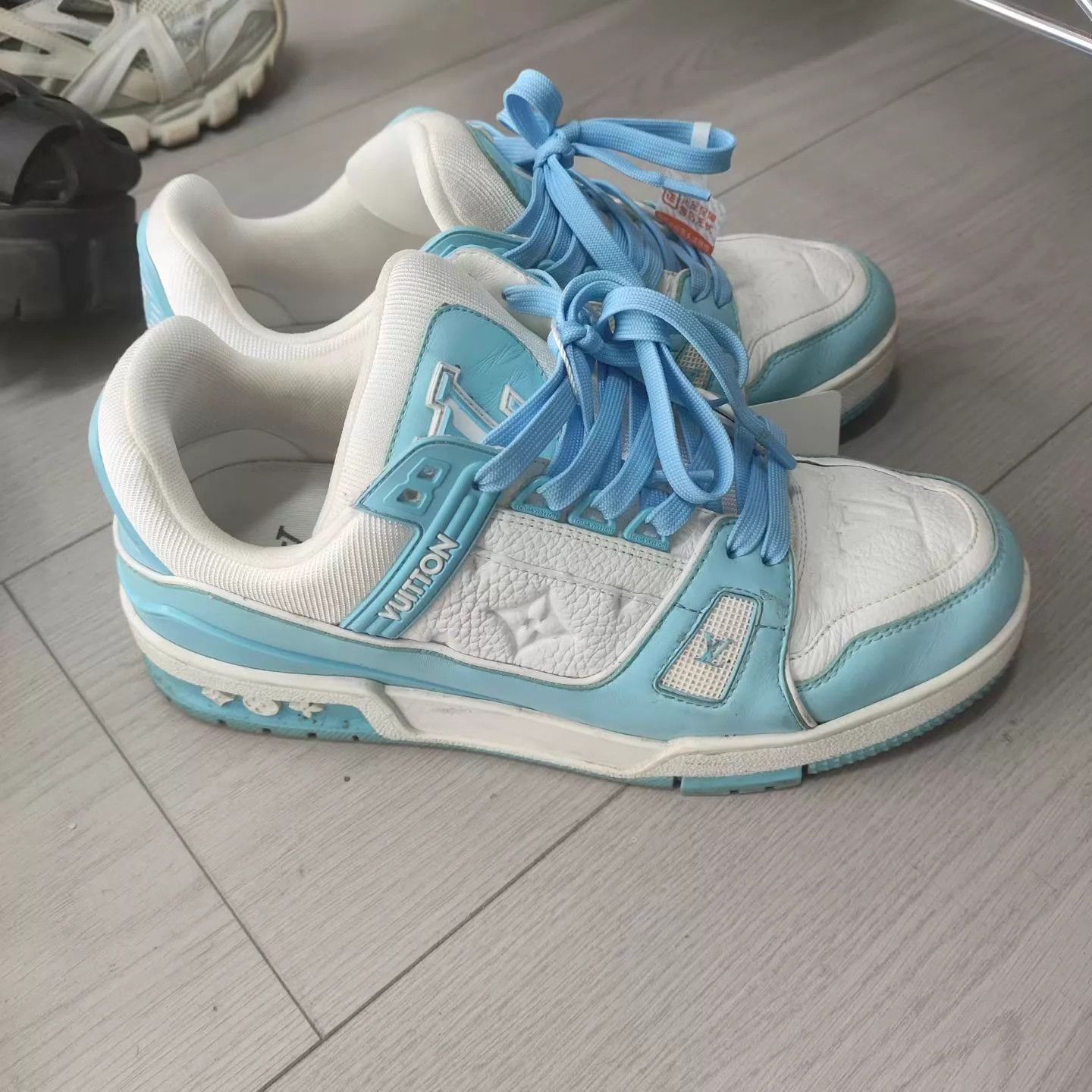 Louis Vuitton Louis Vuitton Denim Trainer Colorblock US 5.5 Size US 5.5 / IT 35.5 - 1 Thumbnail