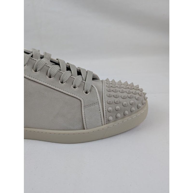Christian Louboutin o1rshd1 Louis Junior Spikes Orlato Sneakers in Albatre Size US 12 / EU 45 - 2 Thumbnail